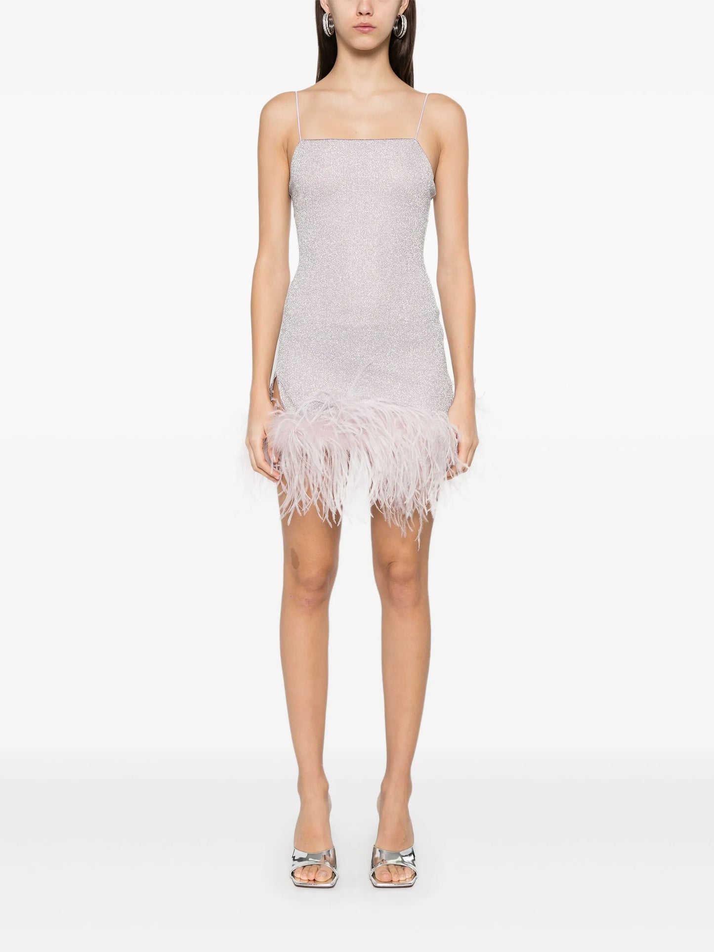 Plumage mini dress