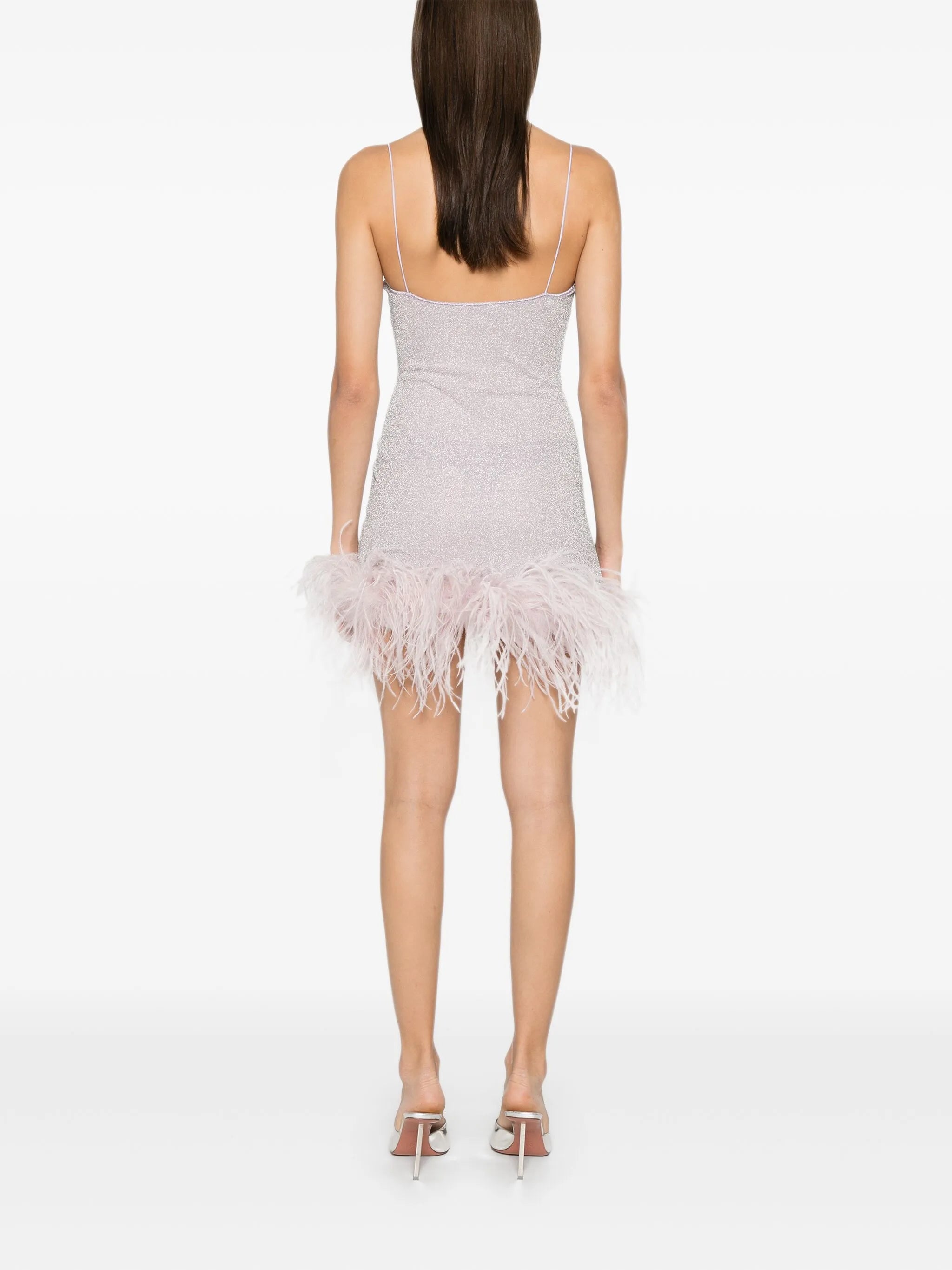 Plumage mini dress