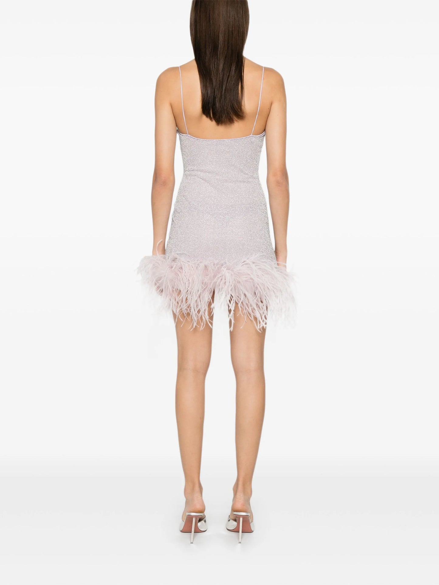 Plumage mini dress