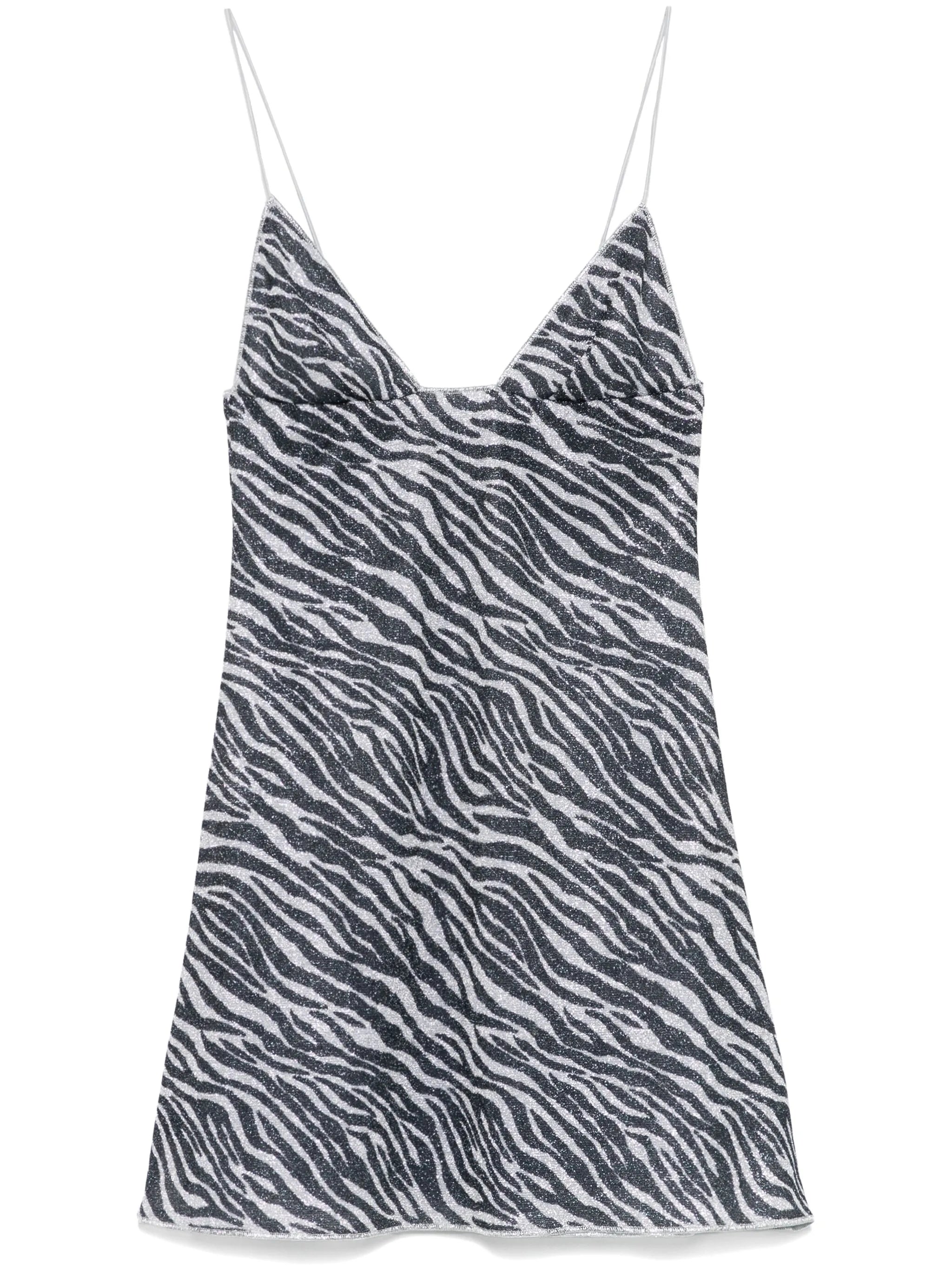 lurex mini dress