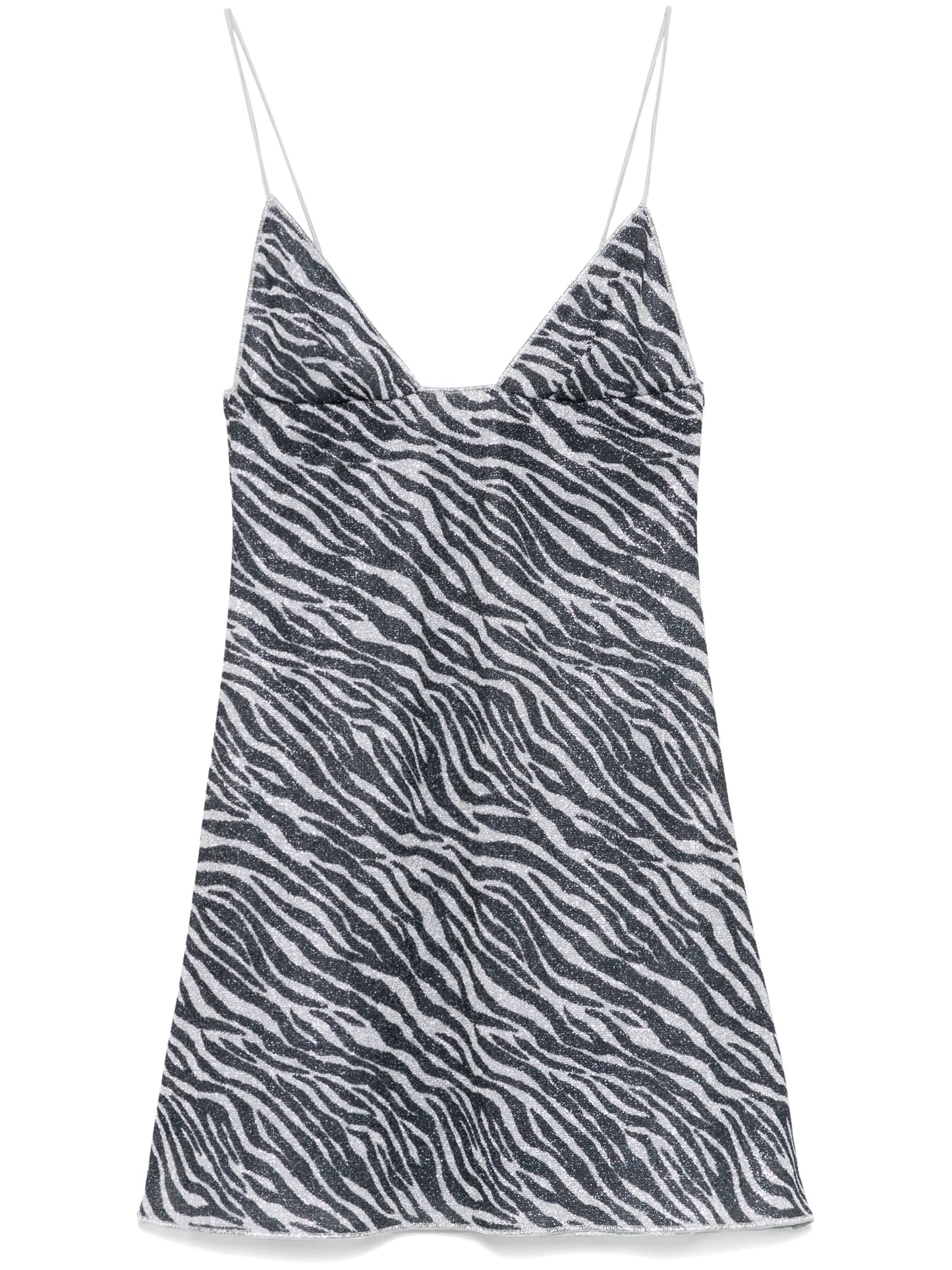 lurex mini dress