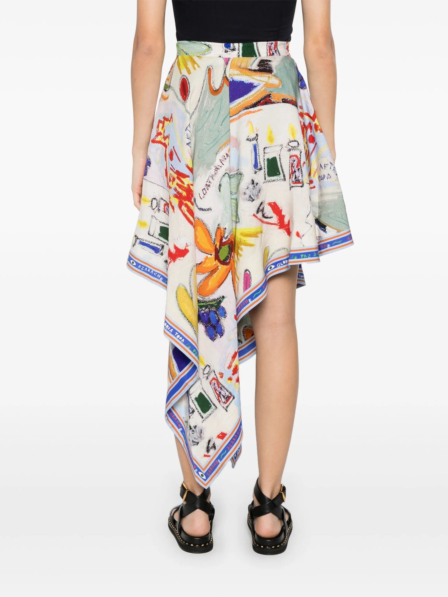 La Charrasca midi skirt
