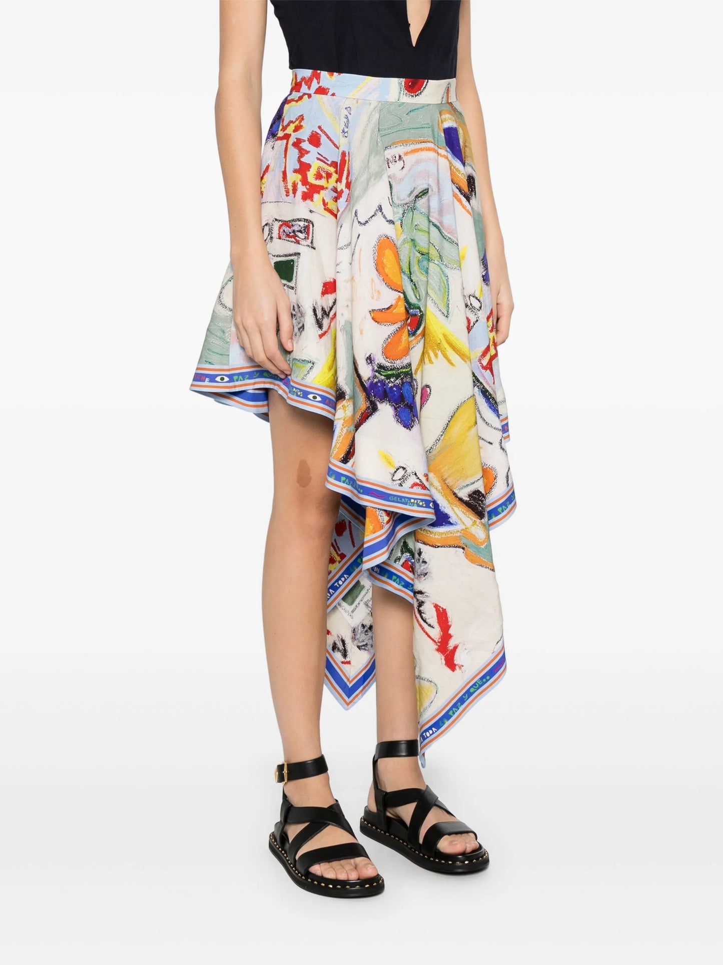 La Charrasca midi skirt