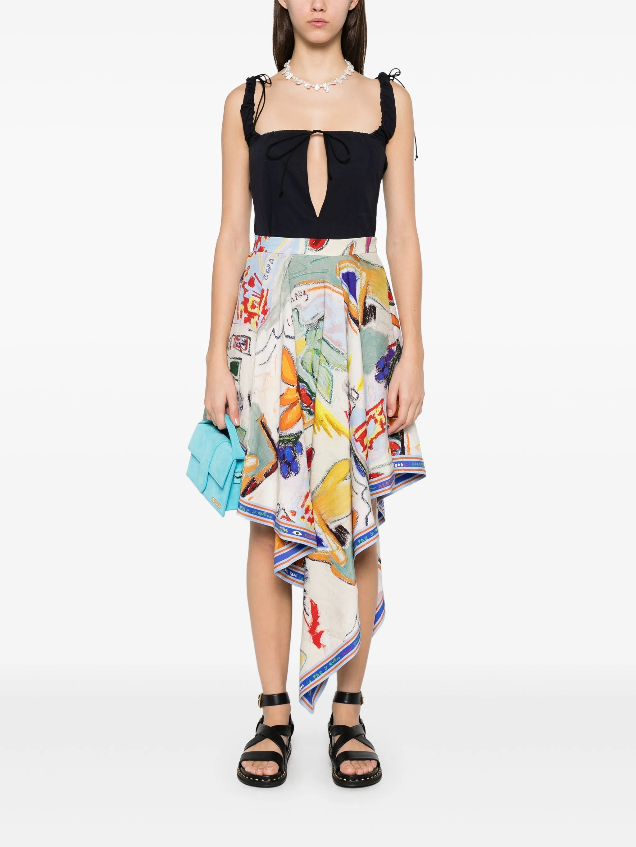 La Charrasca midi skirt