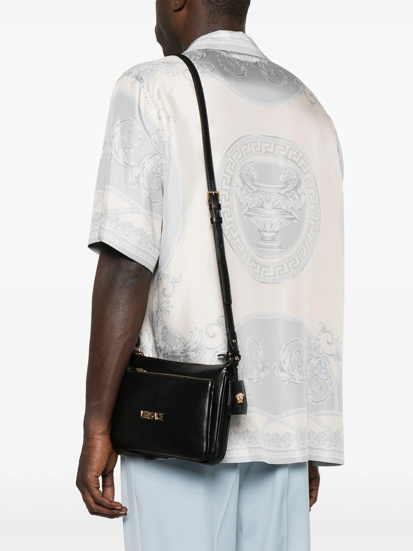 Tag cross body bag