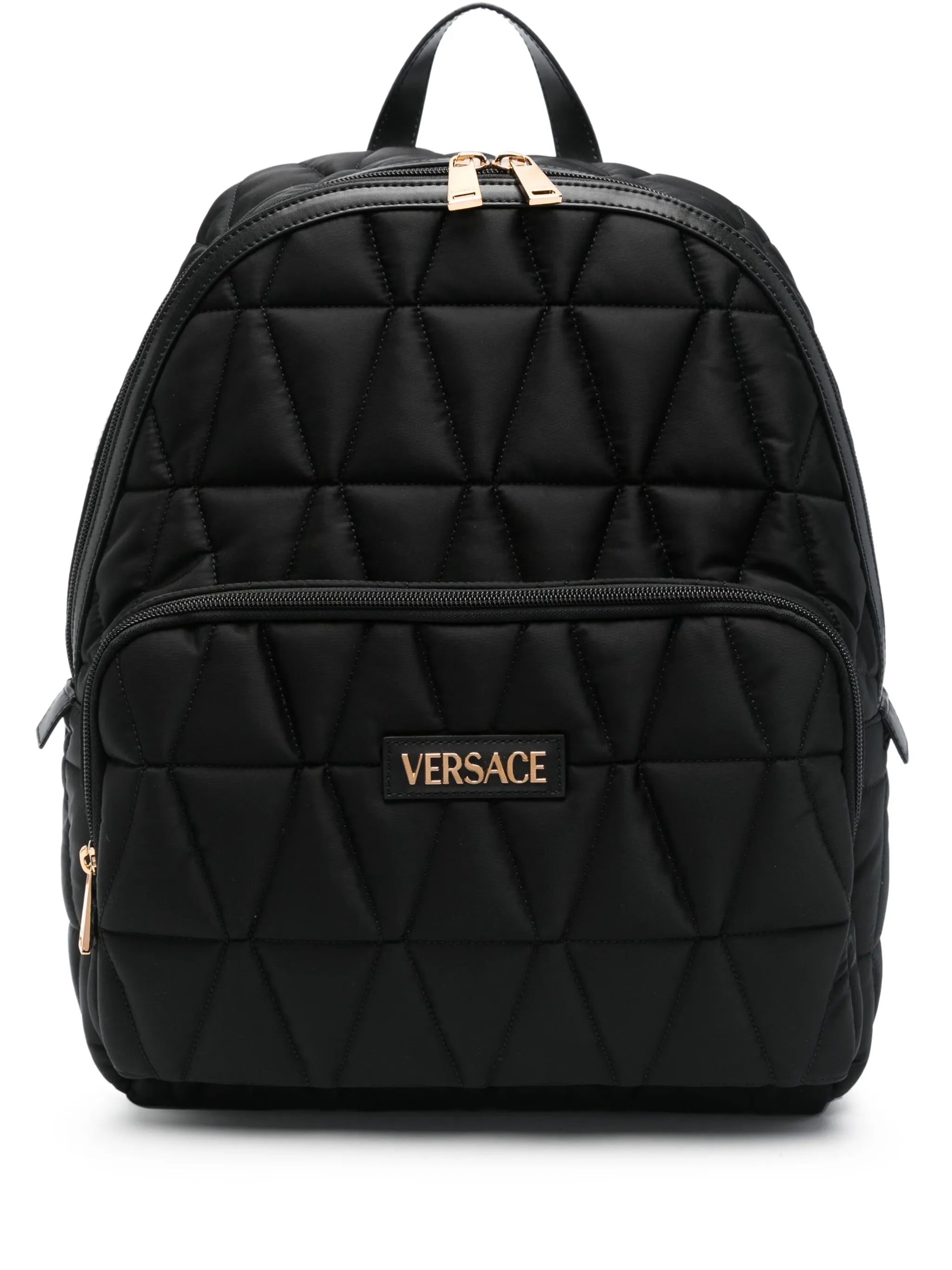 logo-lettering backpack