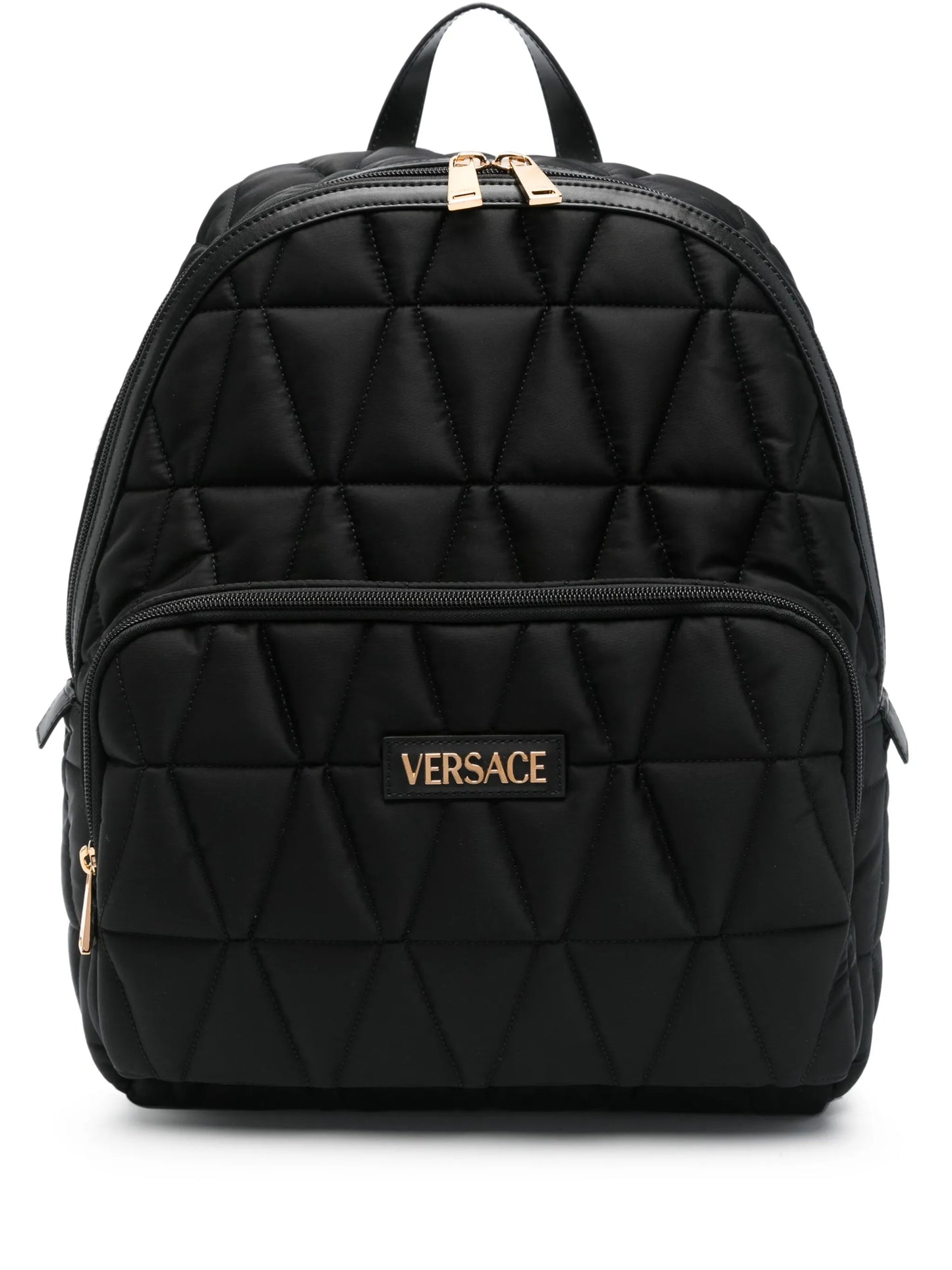logo-lettering backpack