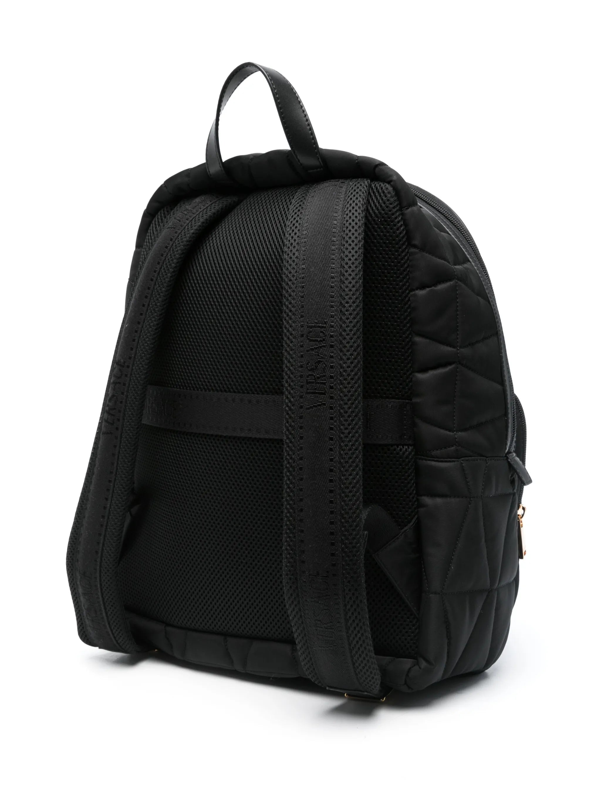 logo-lettering backpack