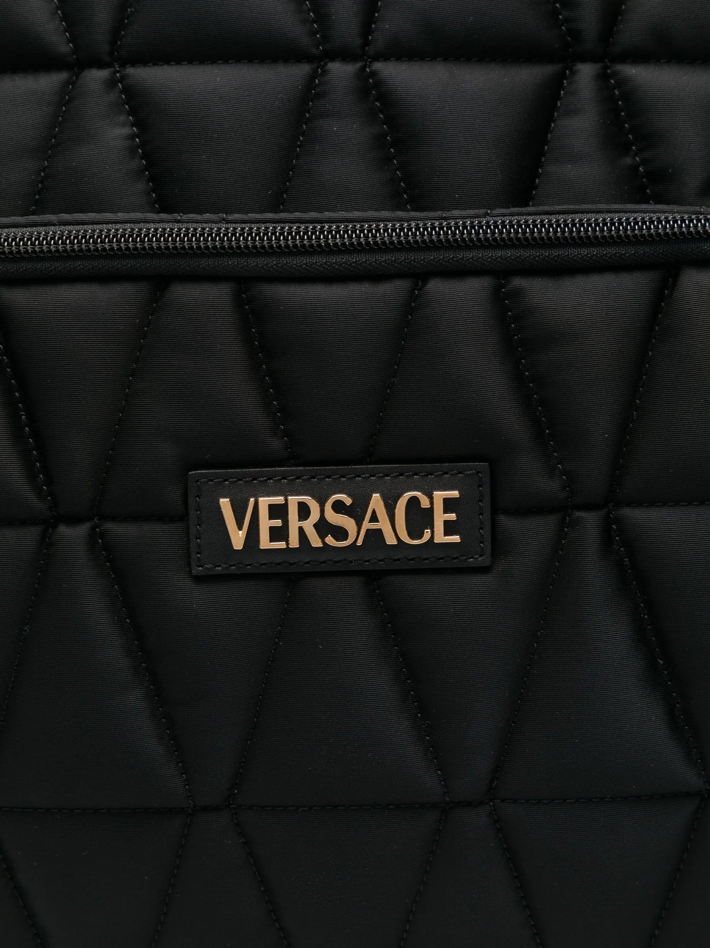 logo-lettering backpack