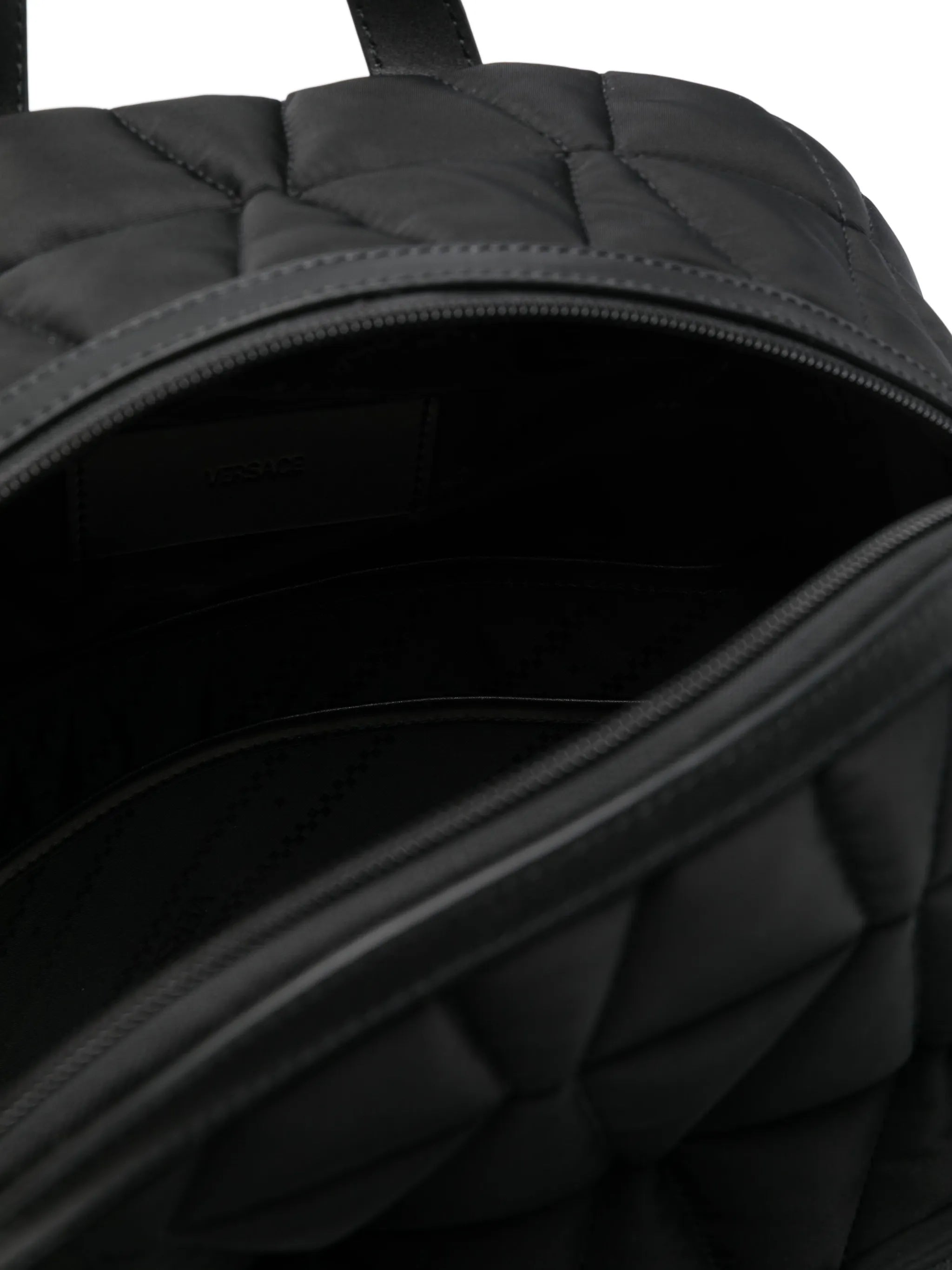 logo-lettering backpack