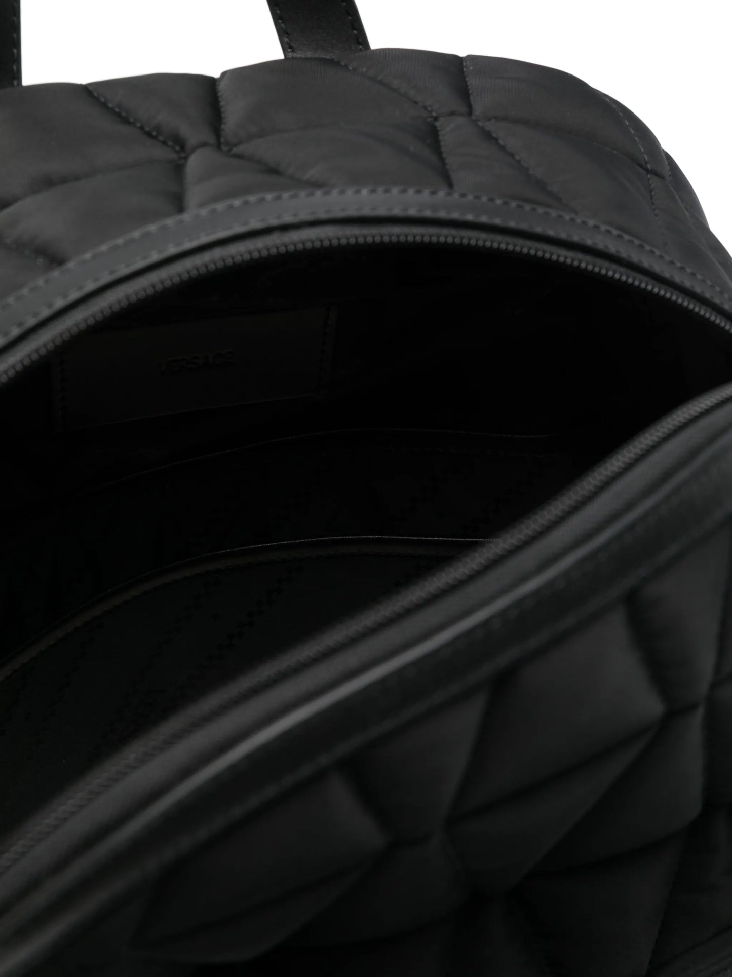 logo-lettering backpack