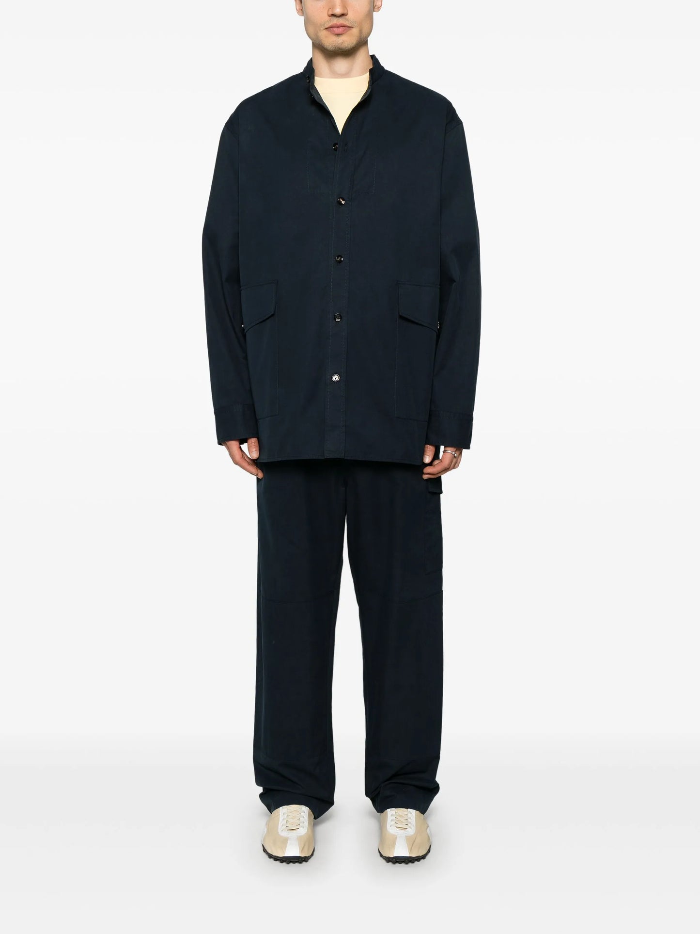 cotton twill trousers