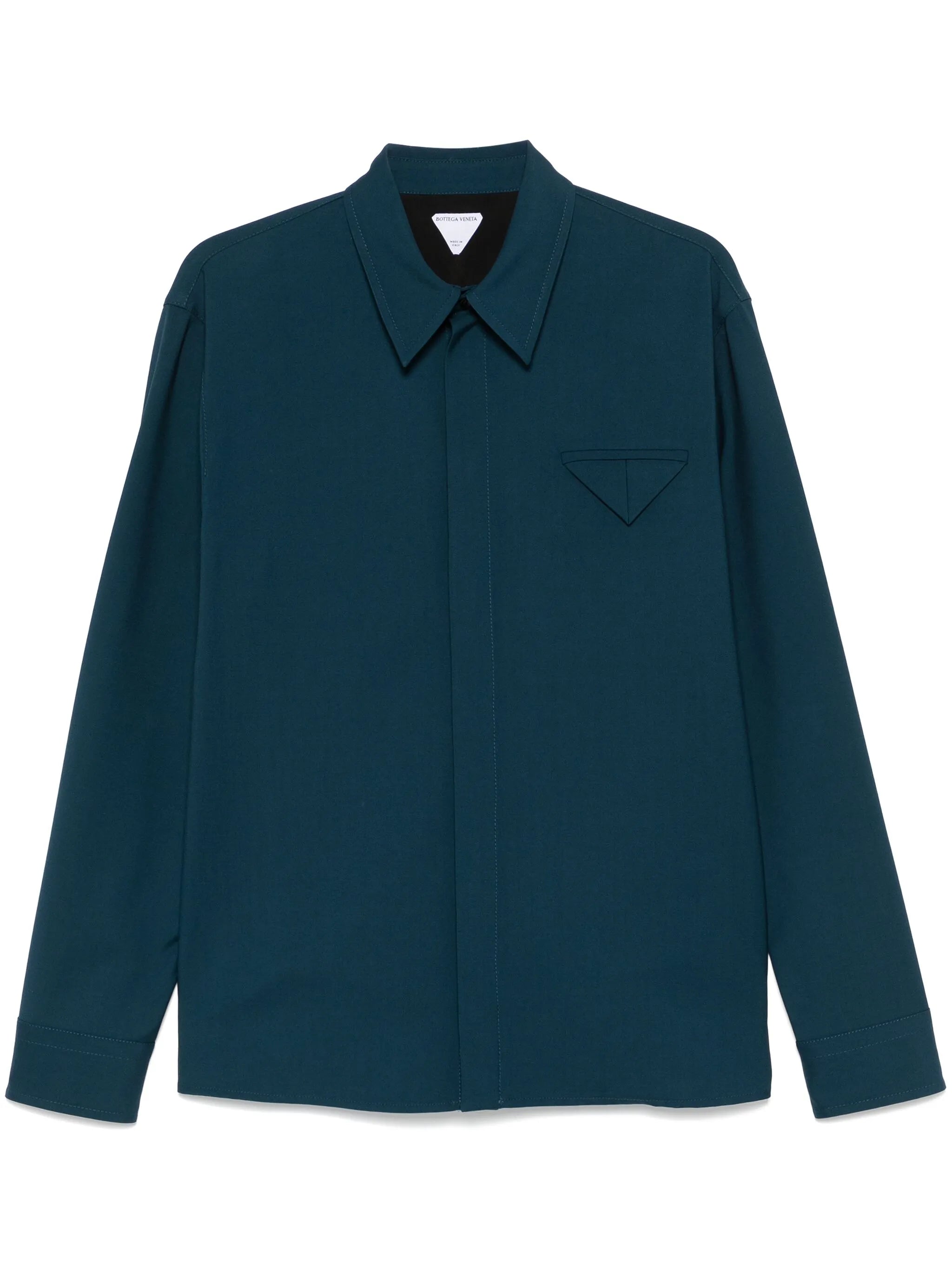 wool twill shirt