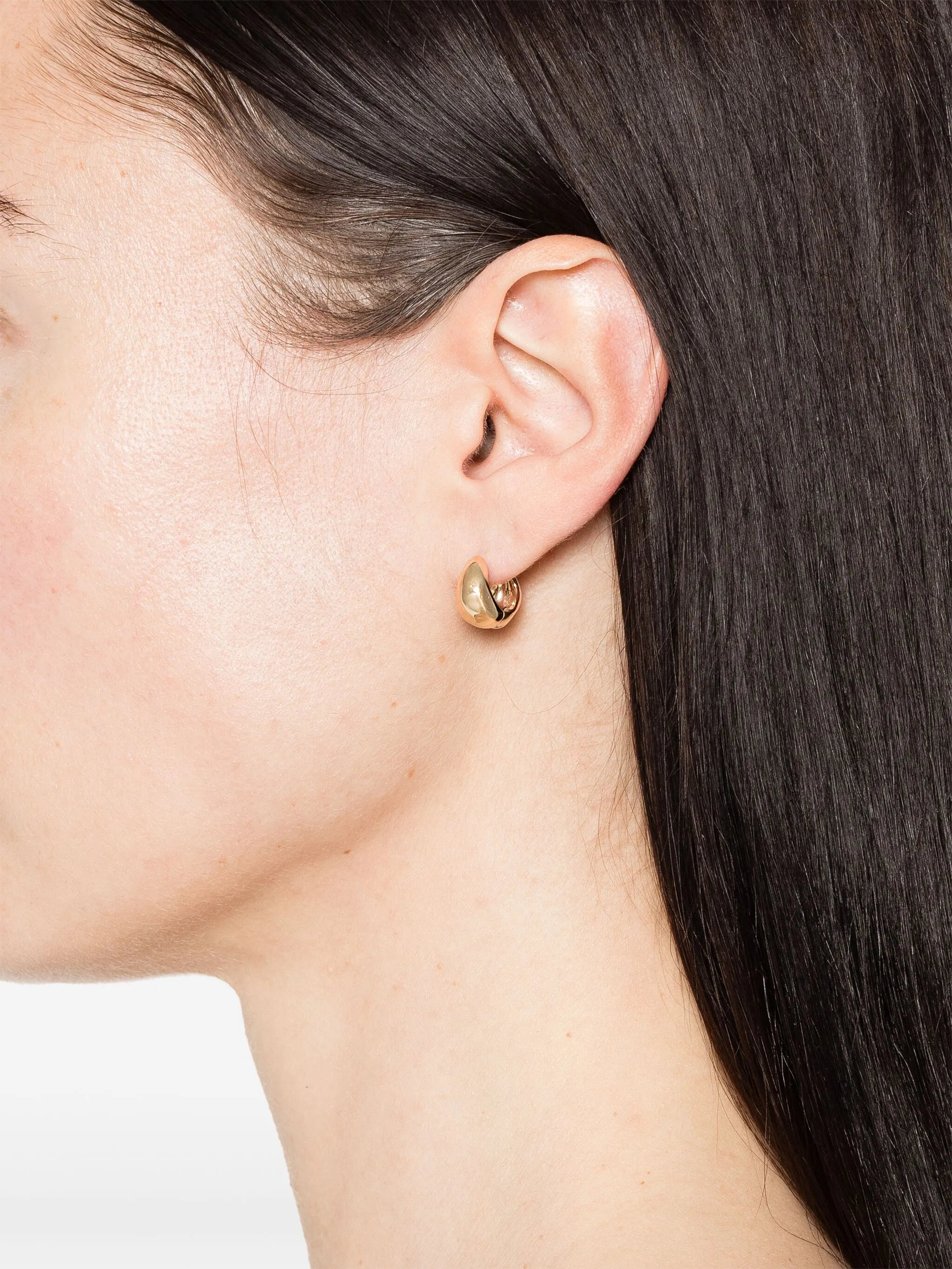 14K yellow gold My Ray small hoop earrings