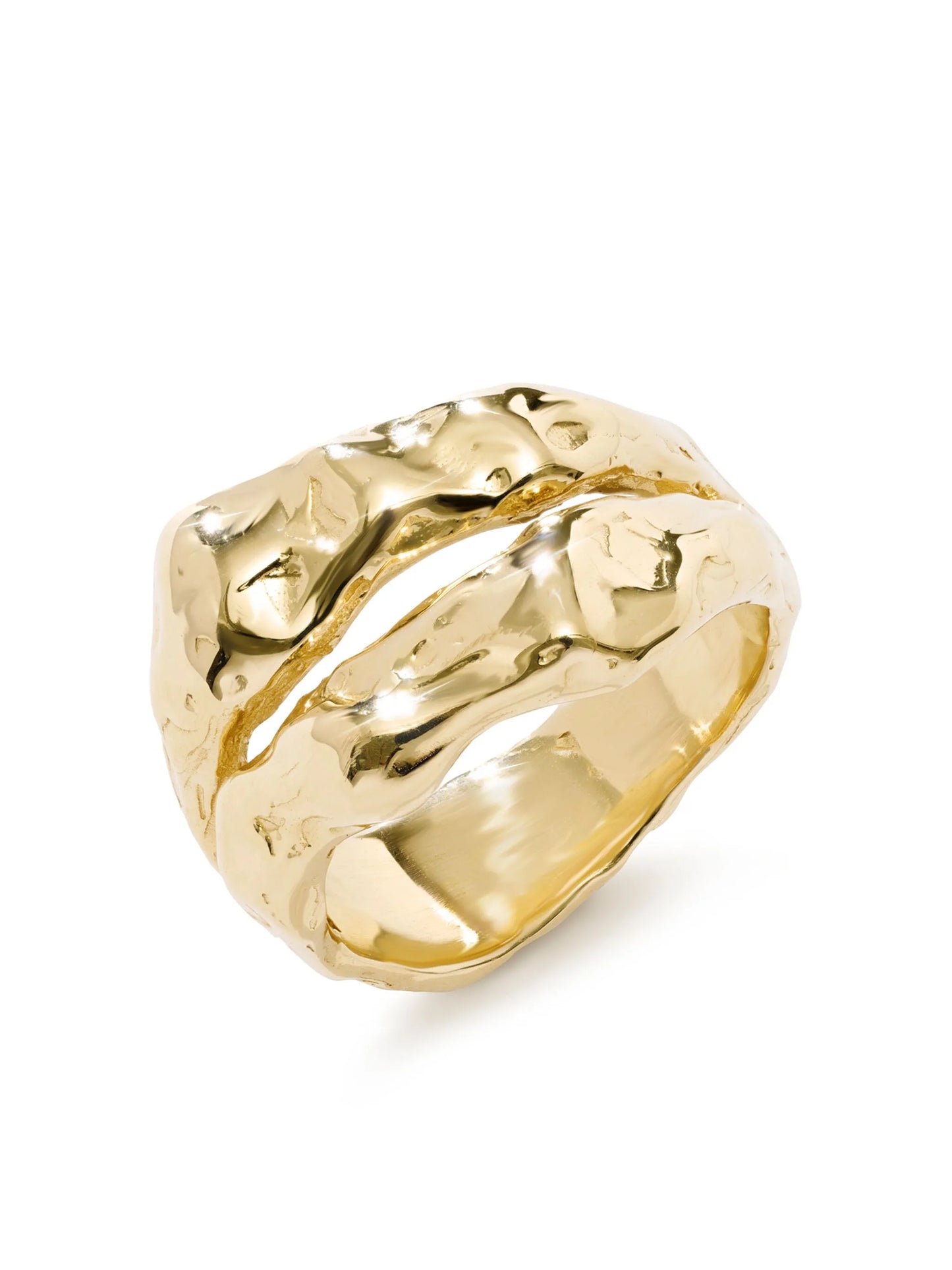 14CT yellow gold My Ray ring