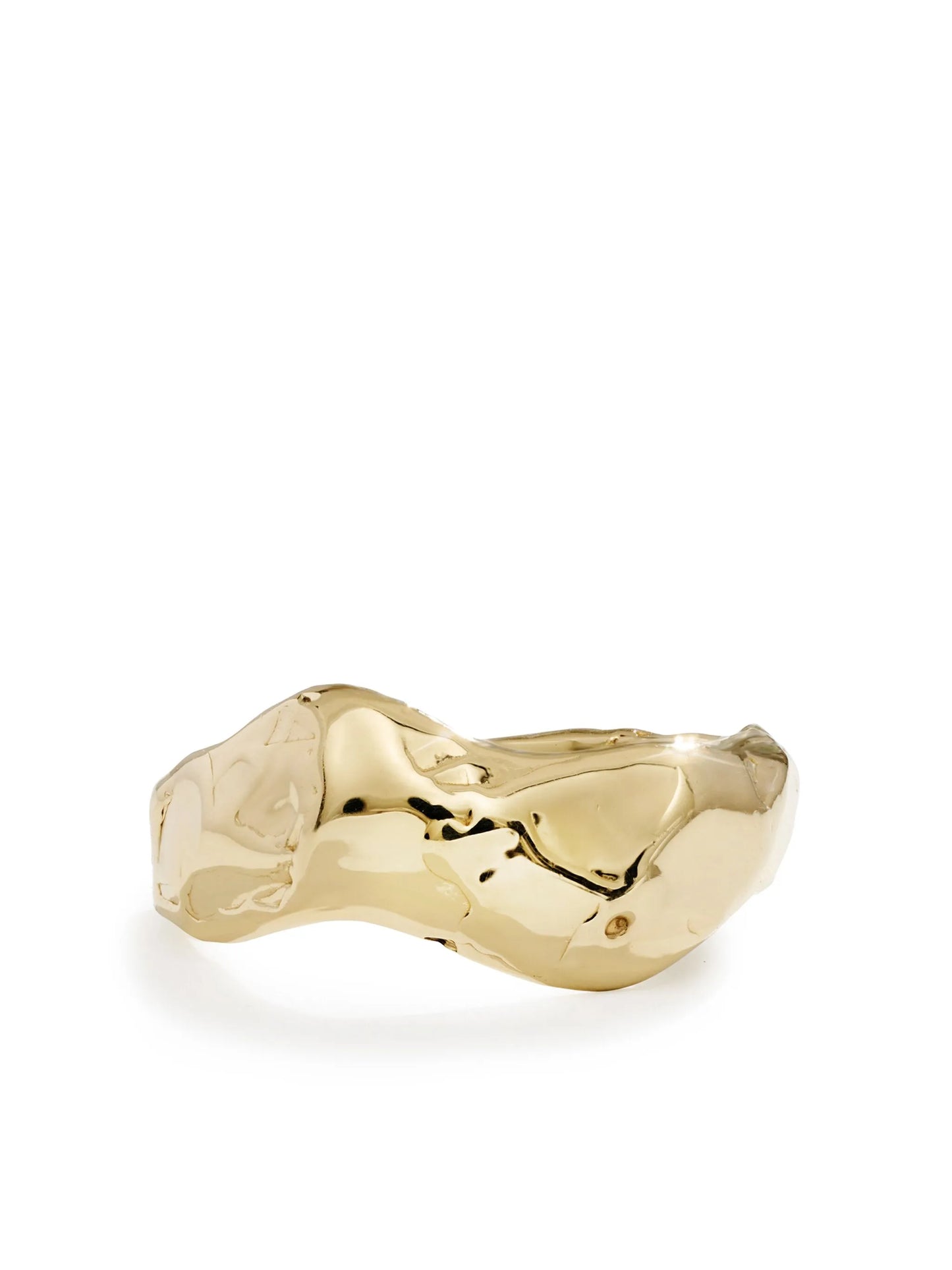14CT yellow gold Ray ring