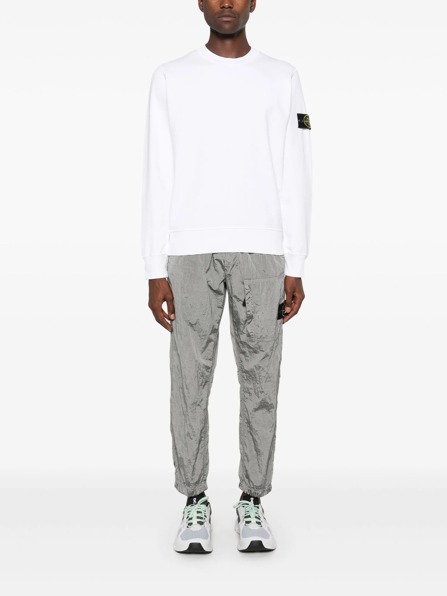 logo-patch sweatshirt