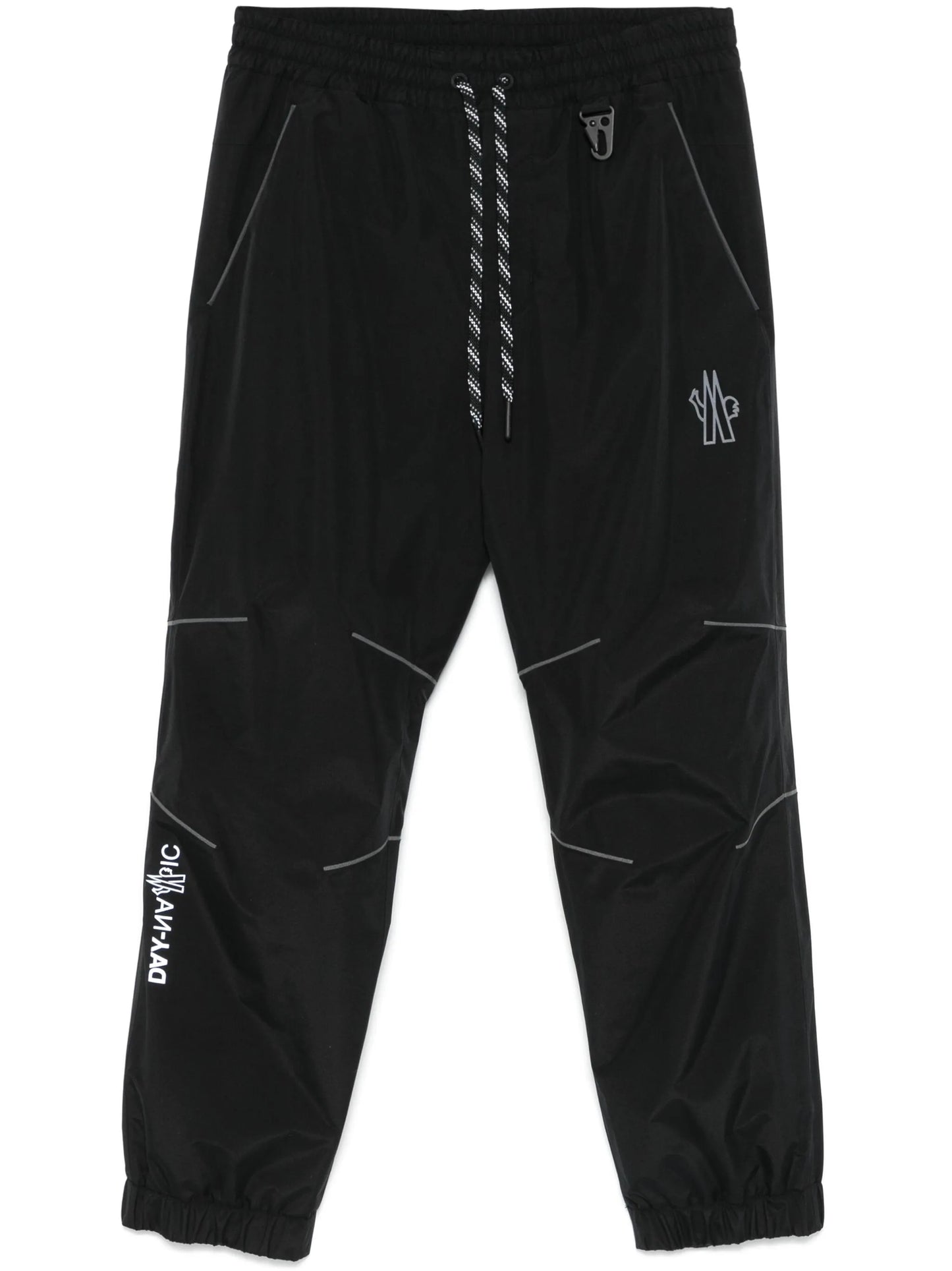 logo-embossed track pants
