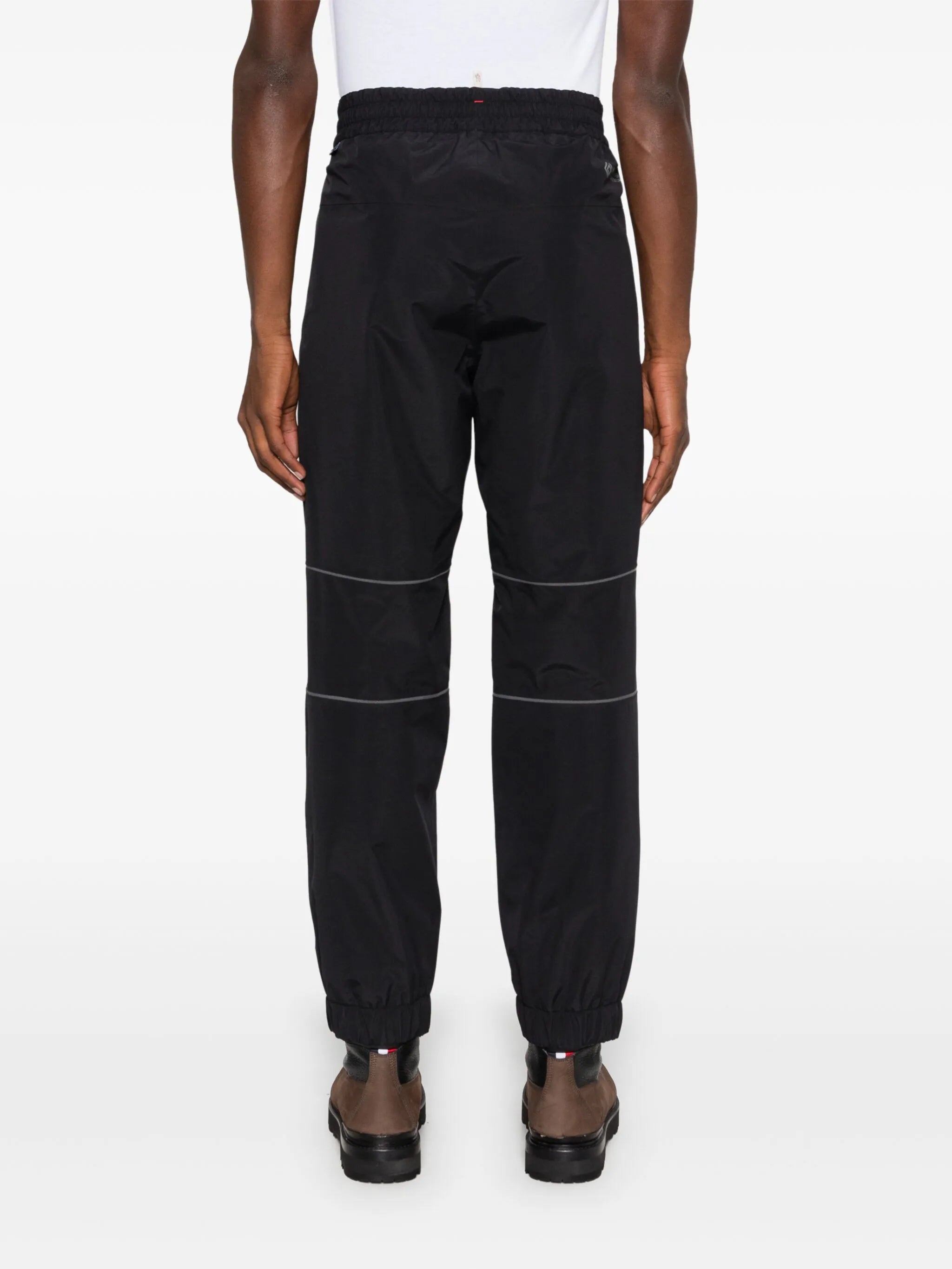 logo-embossed track pants