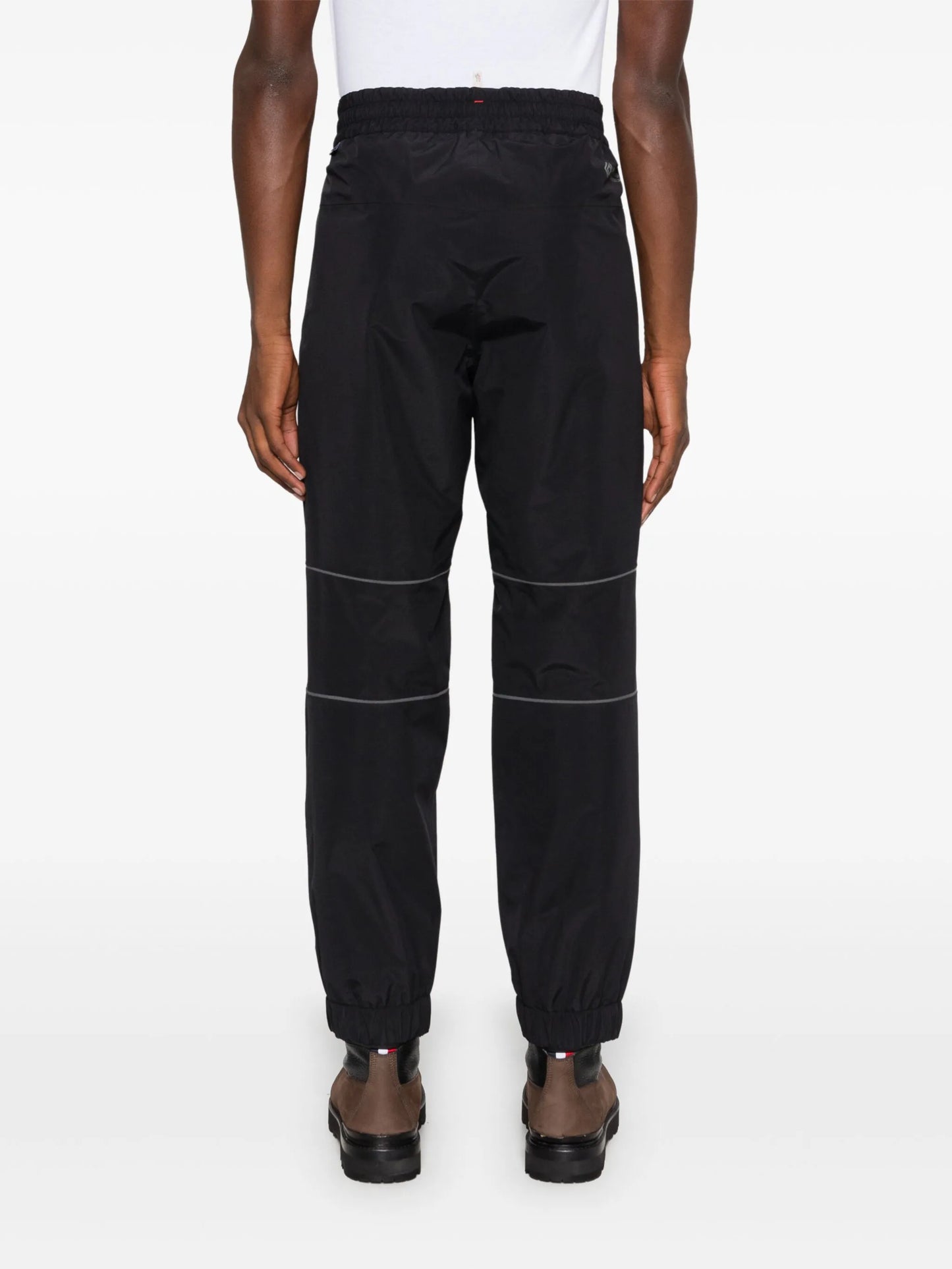 logo-embossed track pants