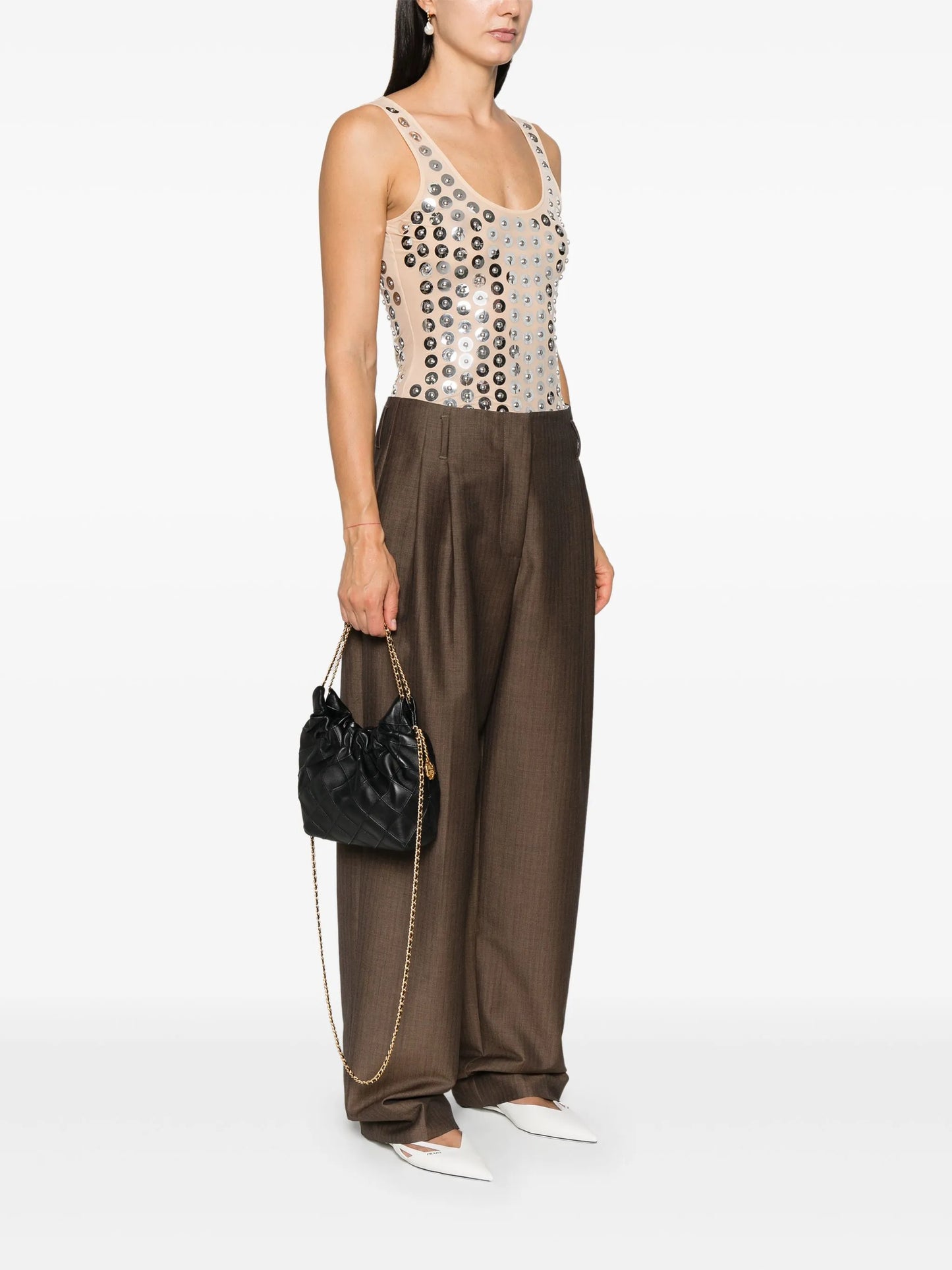 mini Fleming cross body bag