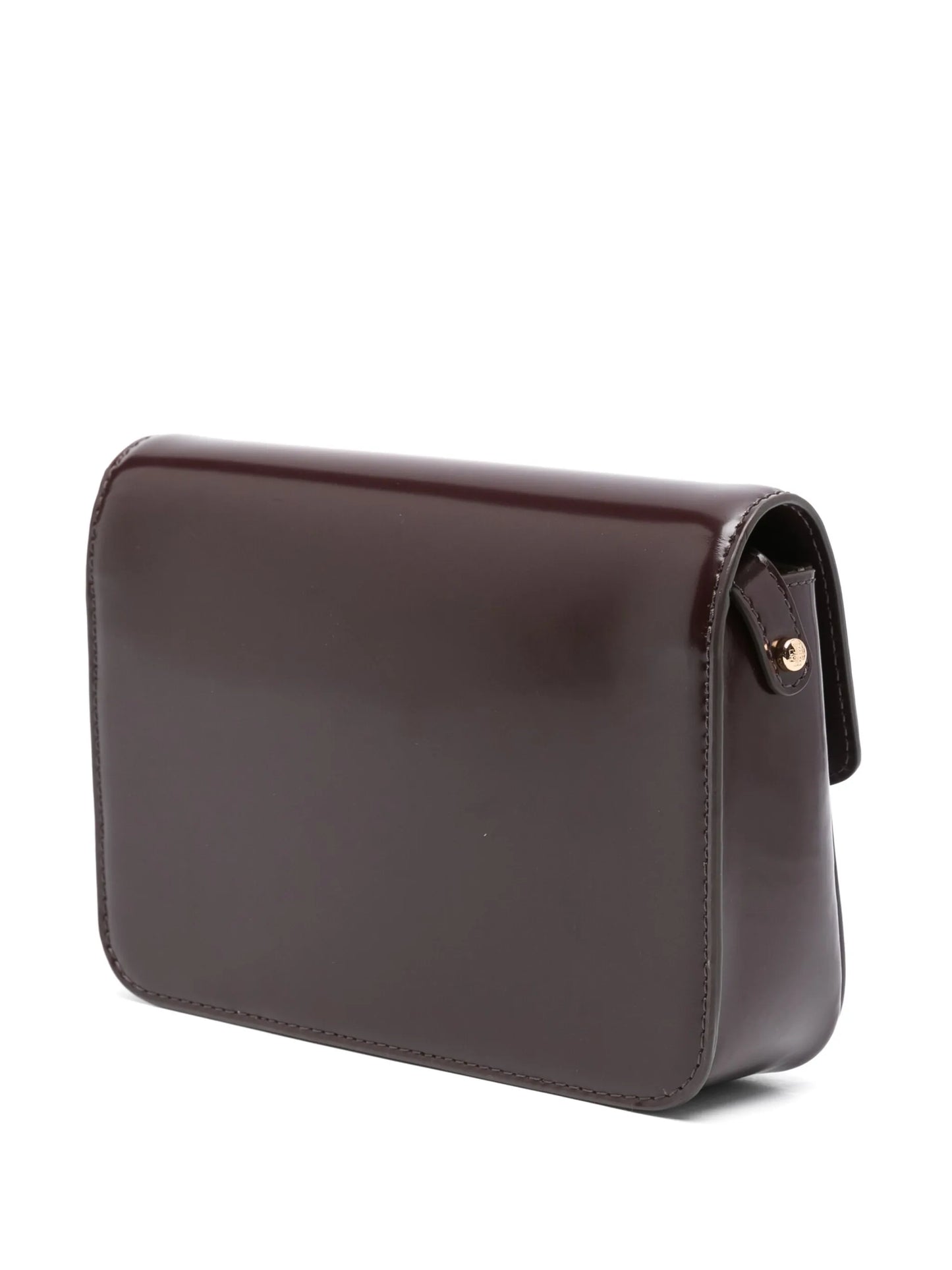 Crosshatched shoulder bag