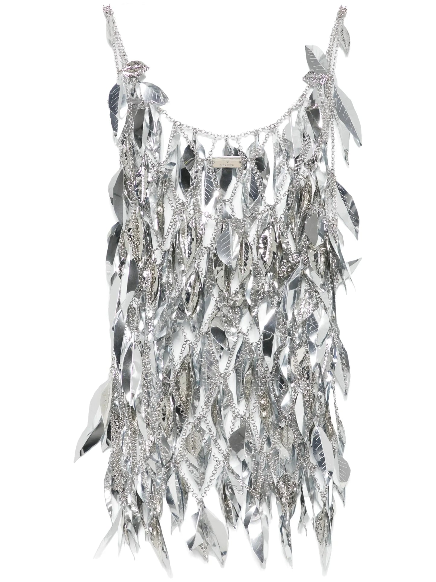 chainmail scoop-neck top