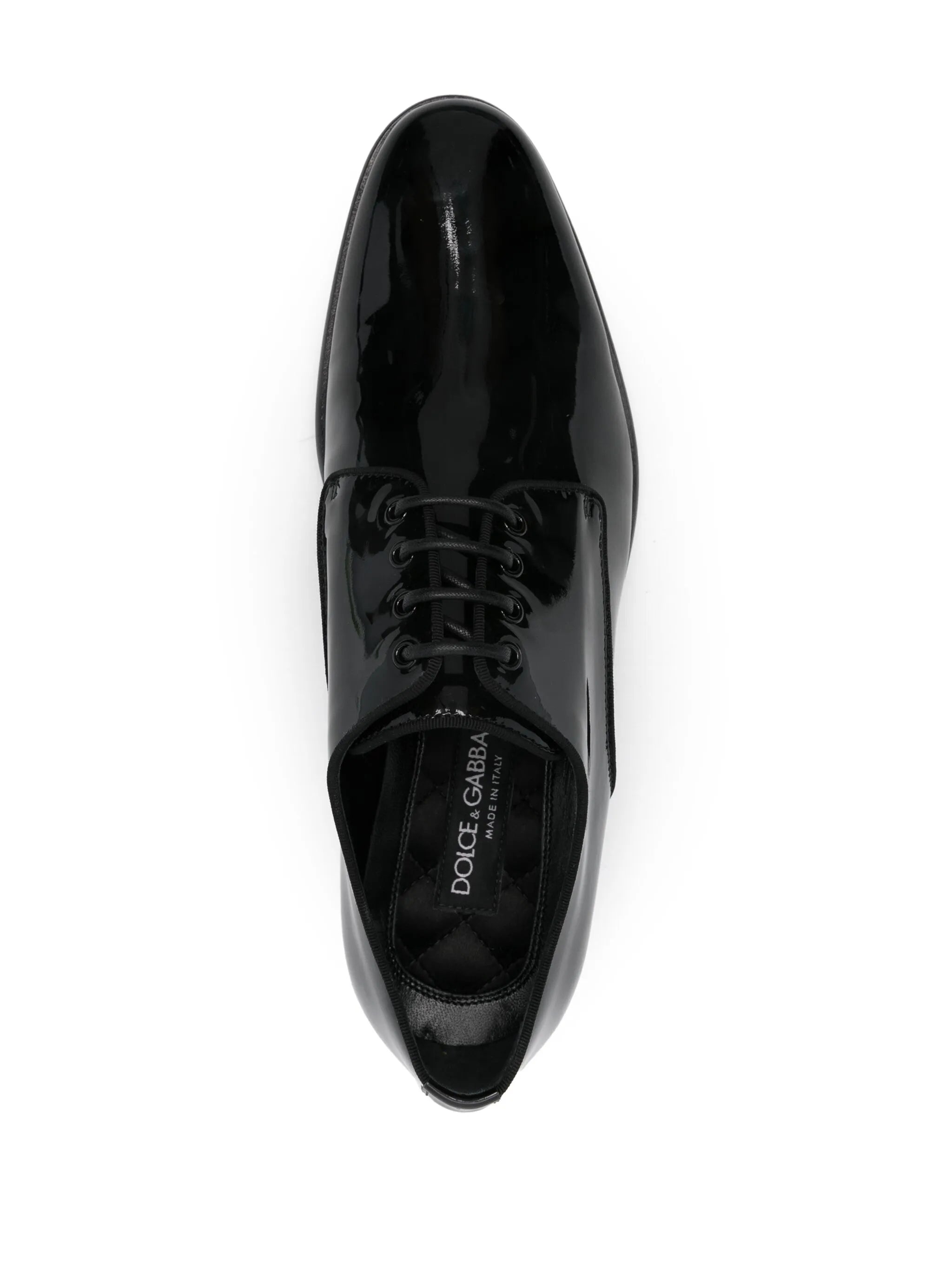 patent-finish loafers