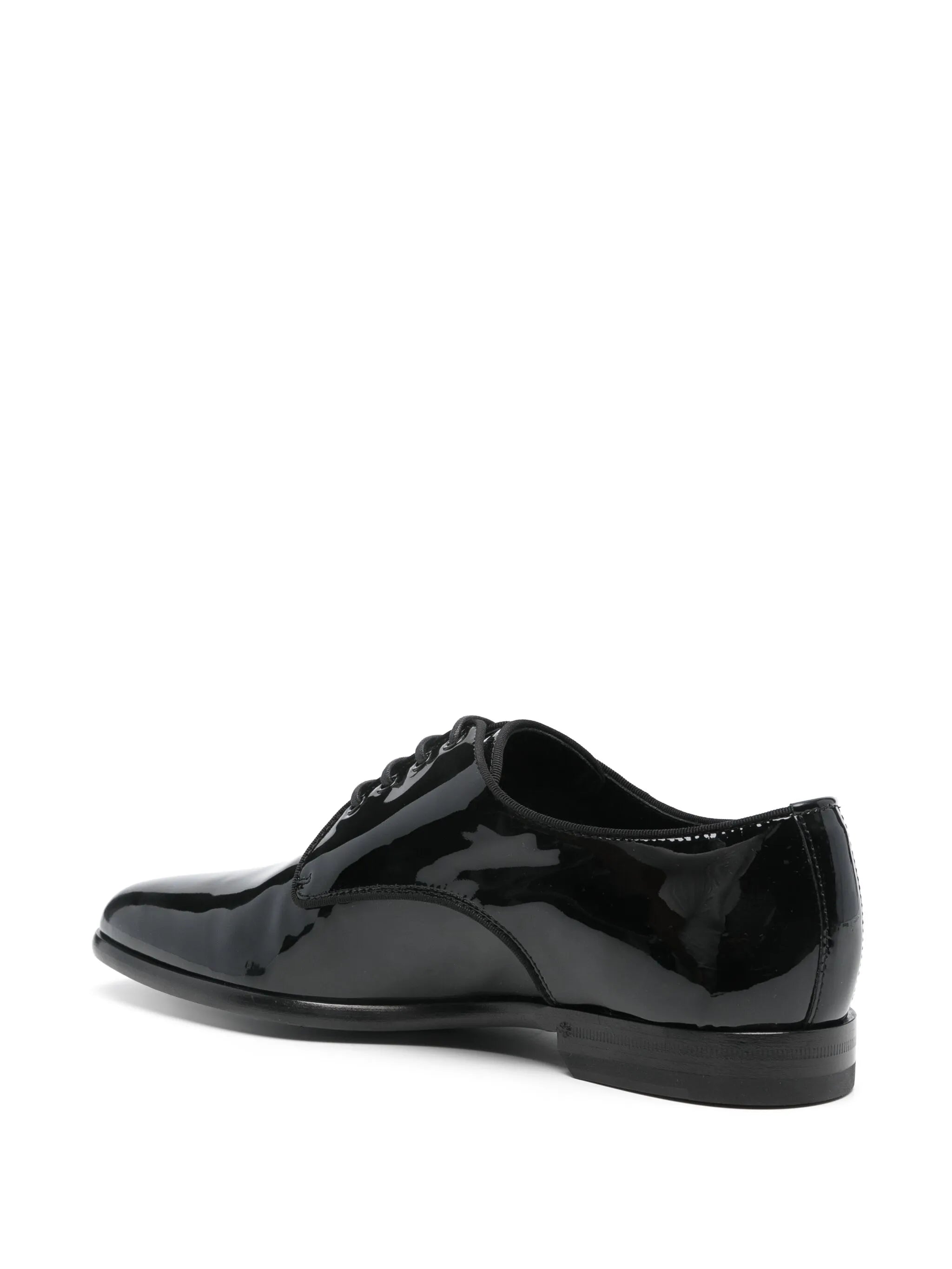 patent-finish loafers