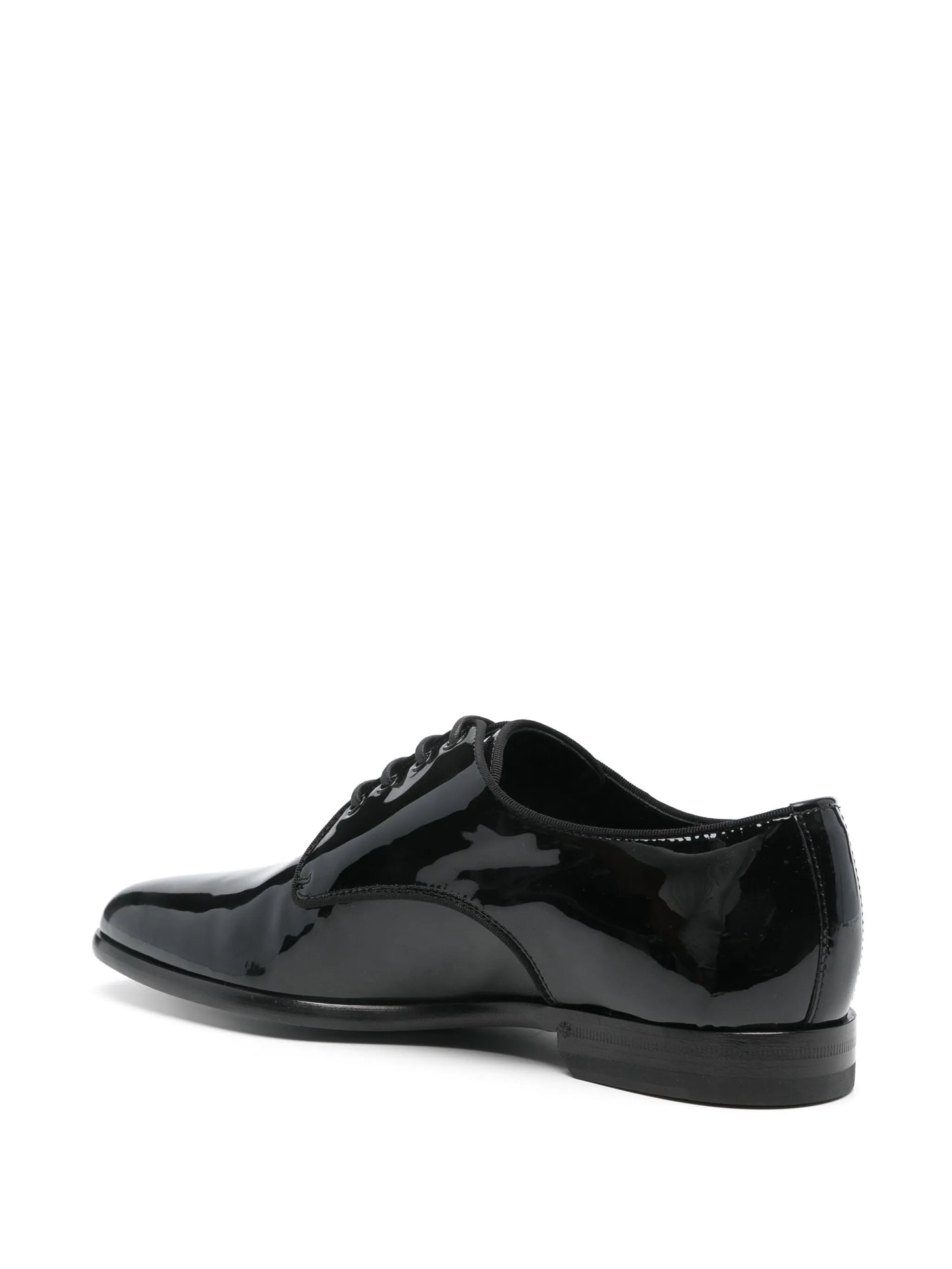 patent-finish loafers