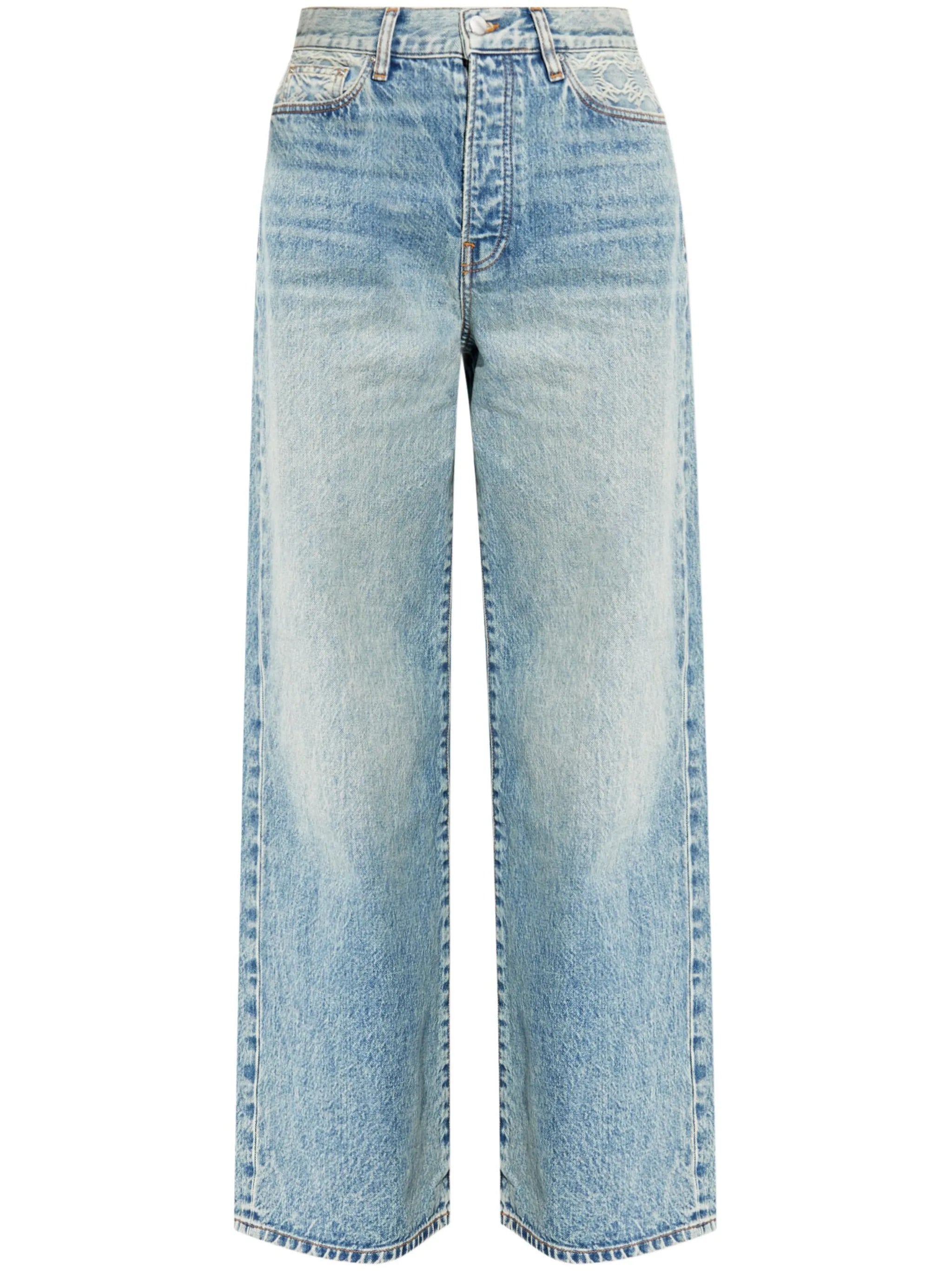 wide-leg jeans