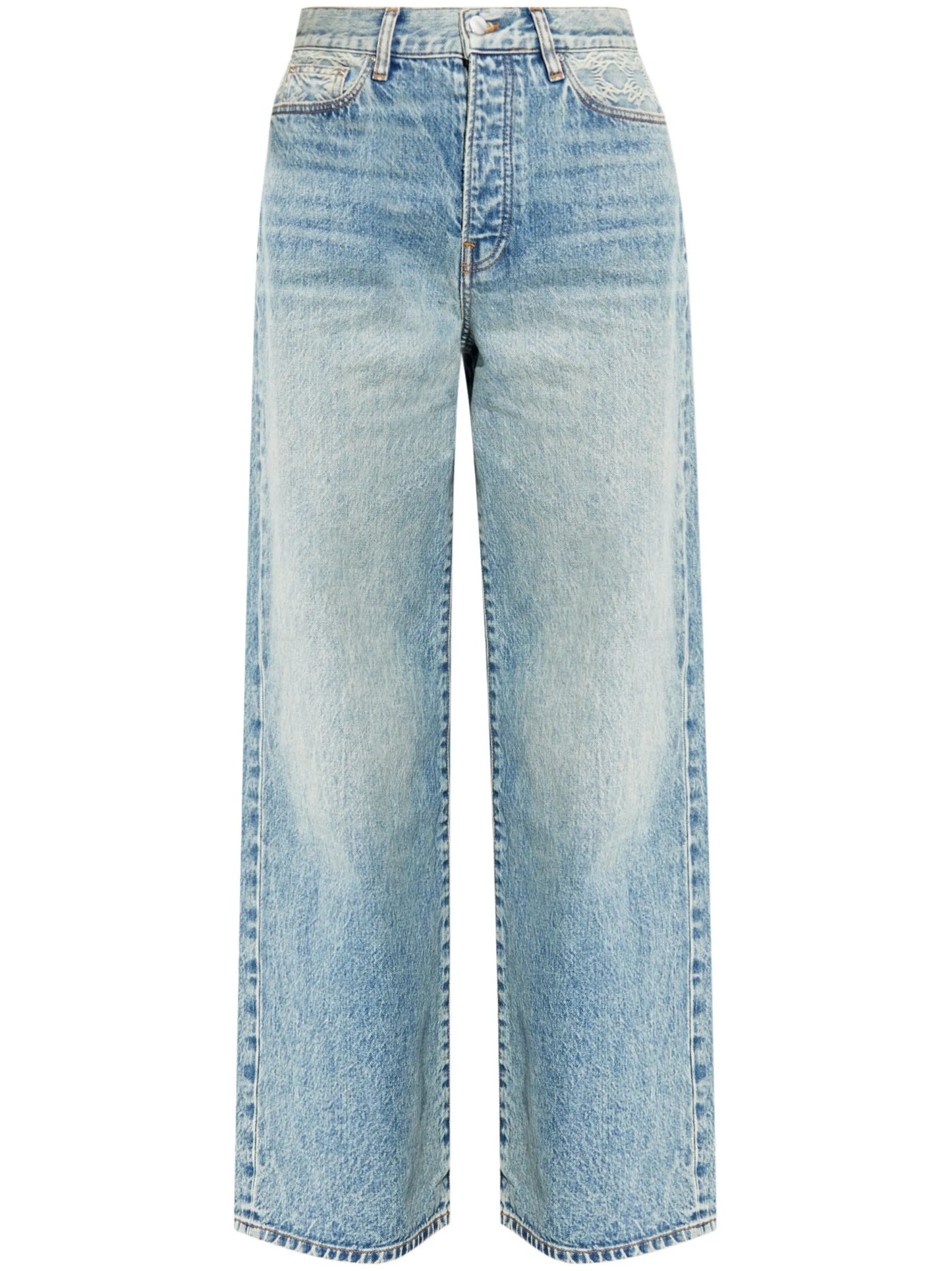 wide-leg jeans