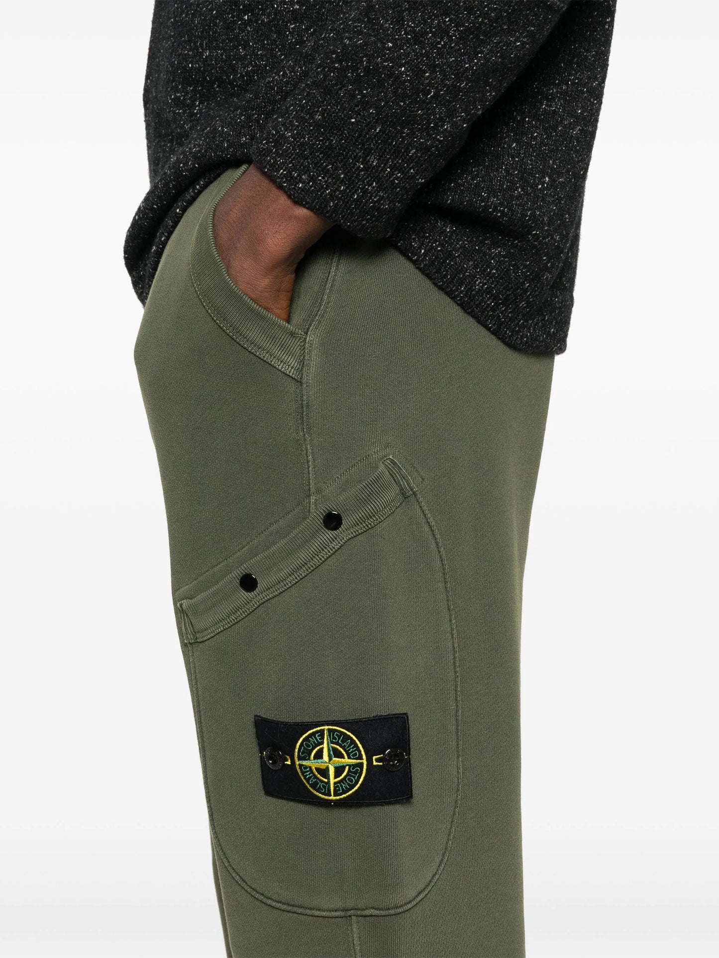 Compass-badge track pants