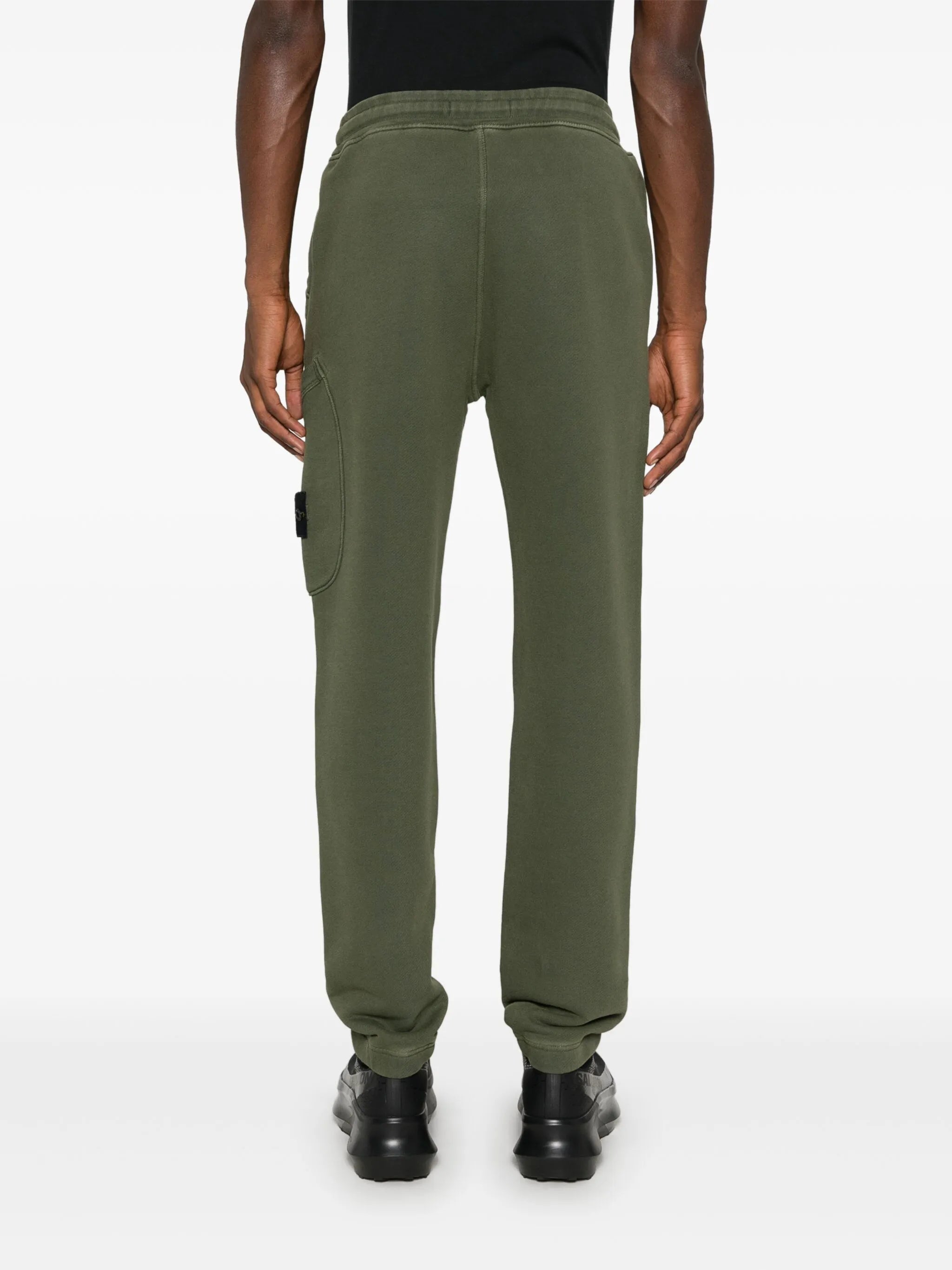 Compass-badge track pants