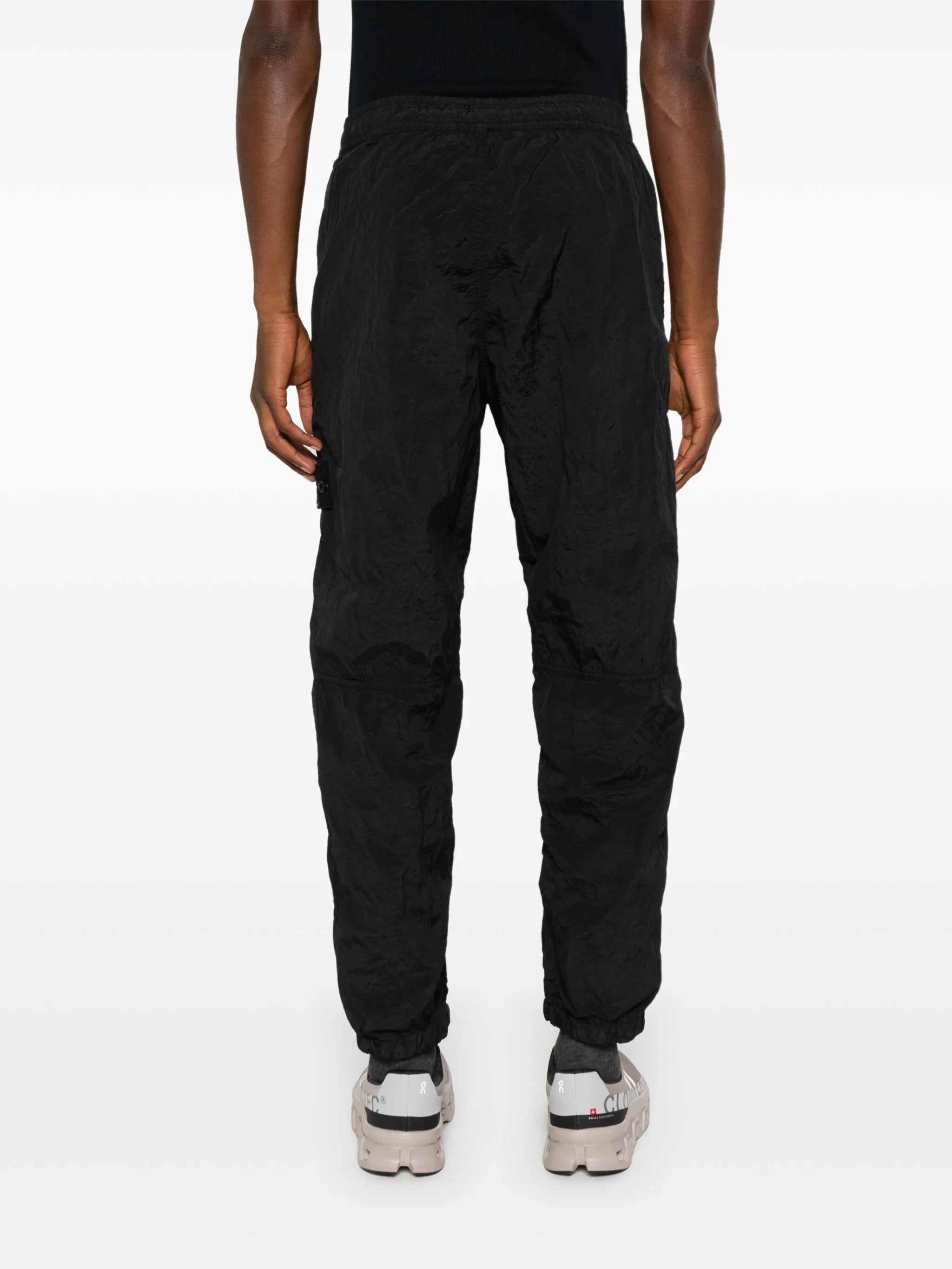 Compass-badge trousers
