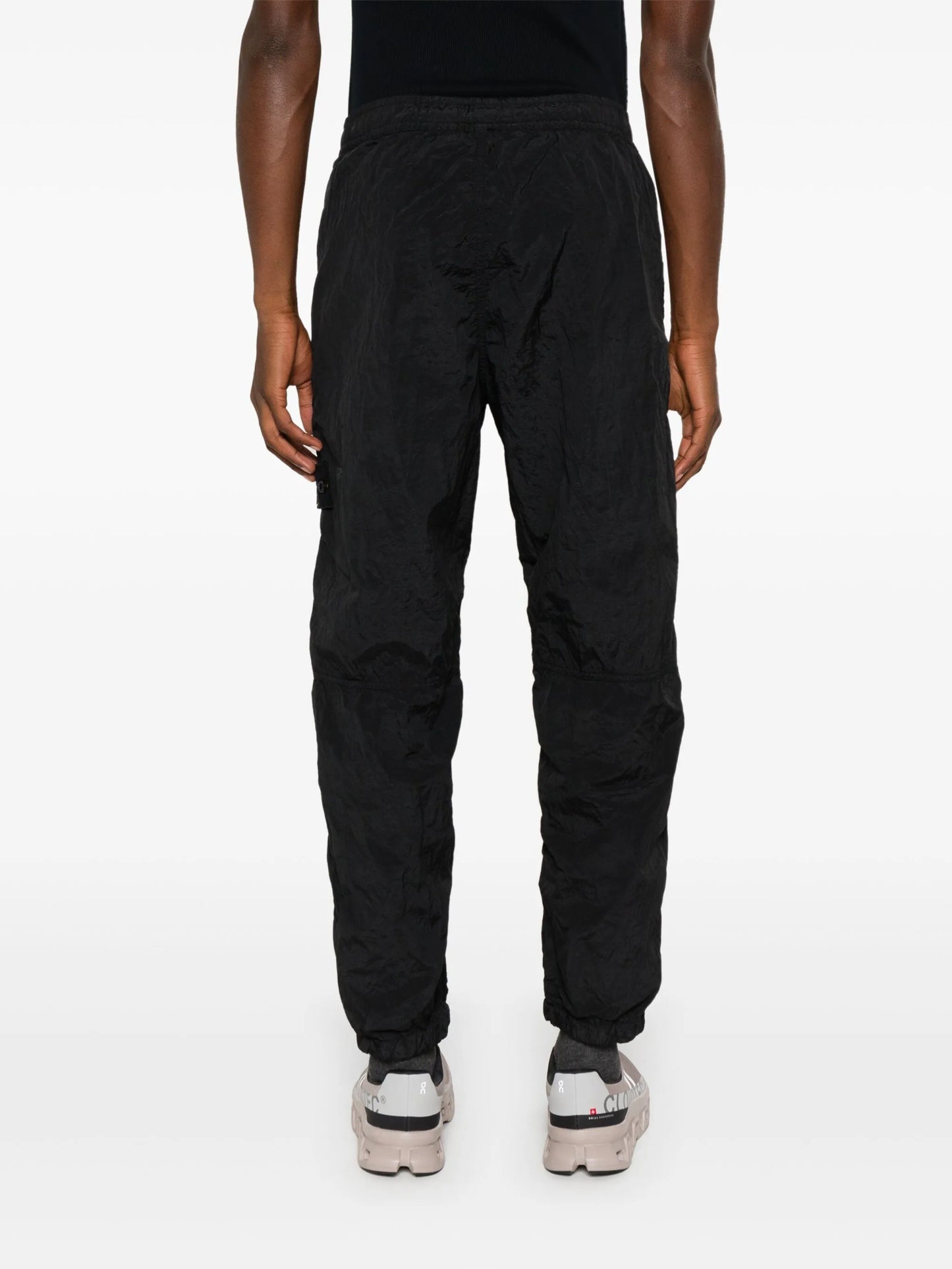 Compass-badge trousers
