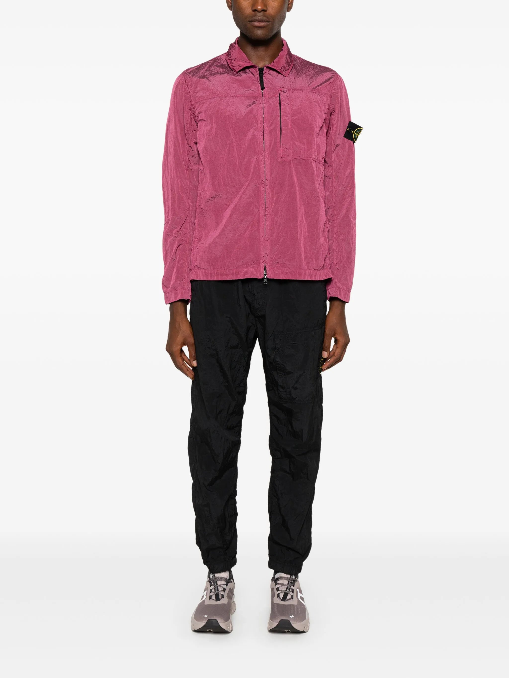 Compass-badge trousers
