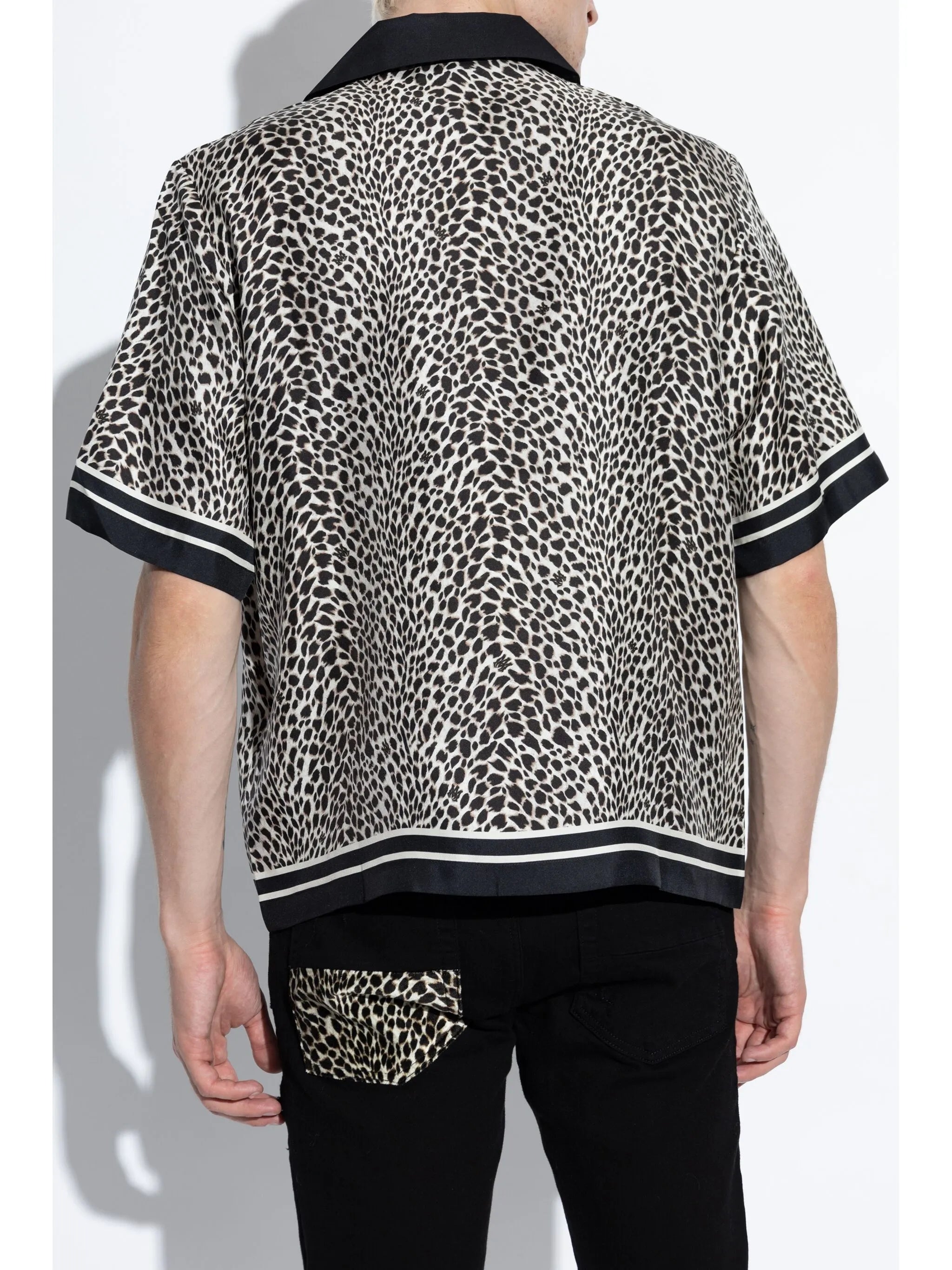 Leopard bowling shirt