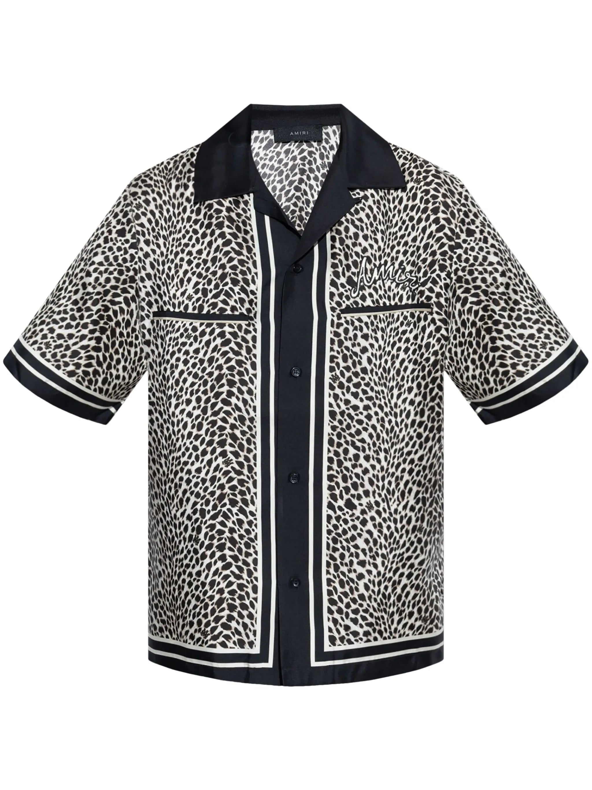 Leopard bowling shirt