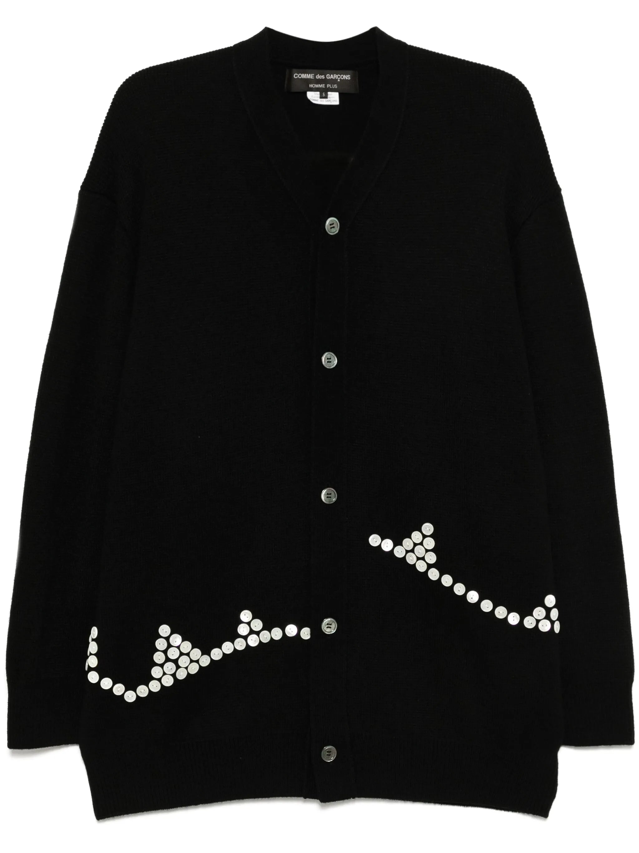 buttons cardigan
