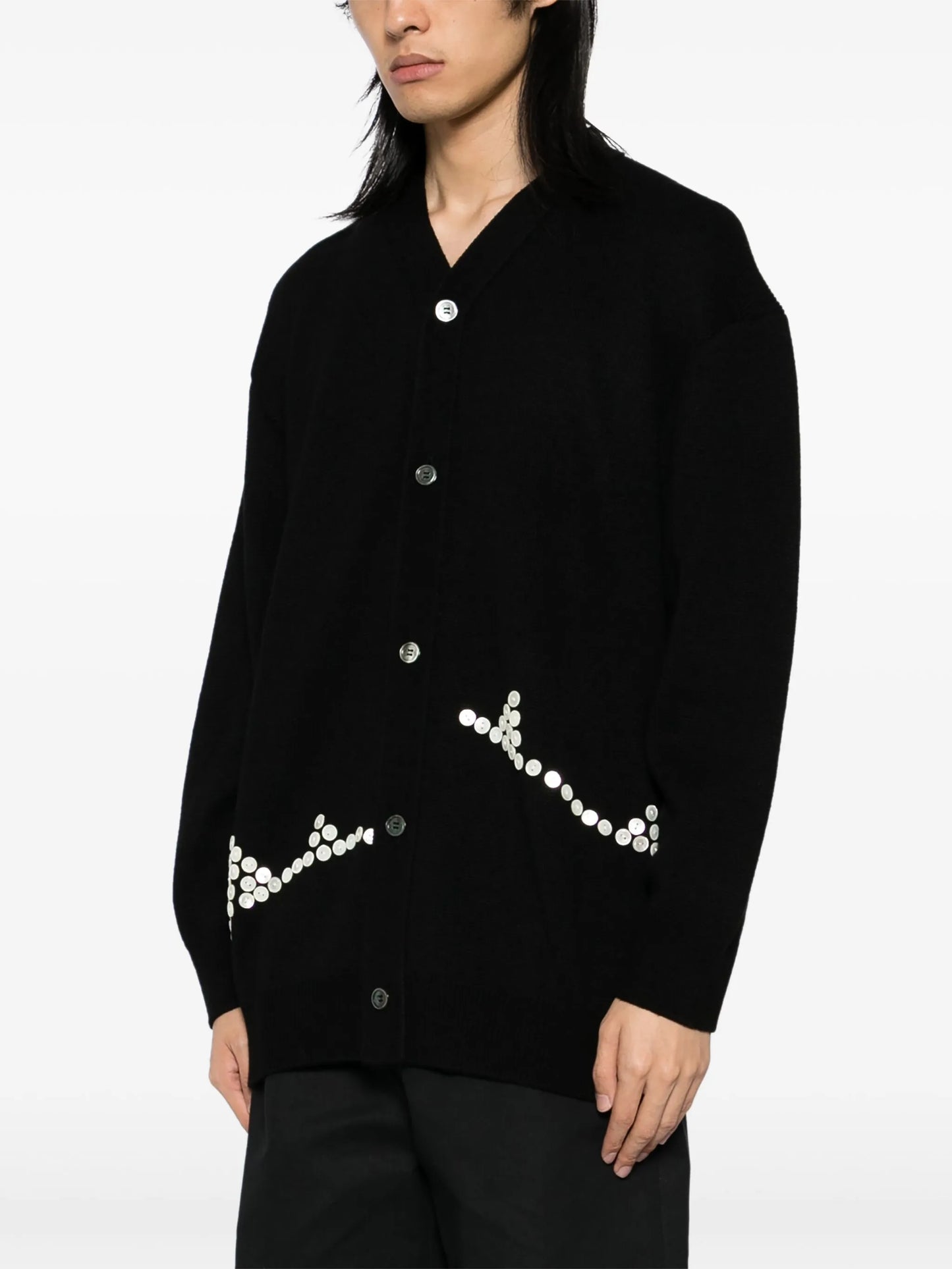 buttons cardigan