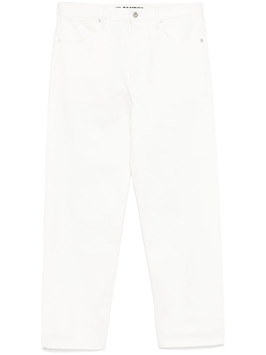 straight-leg jeans
