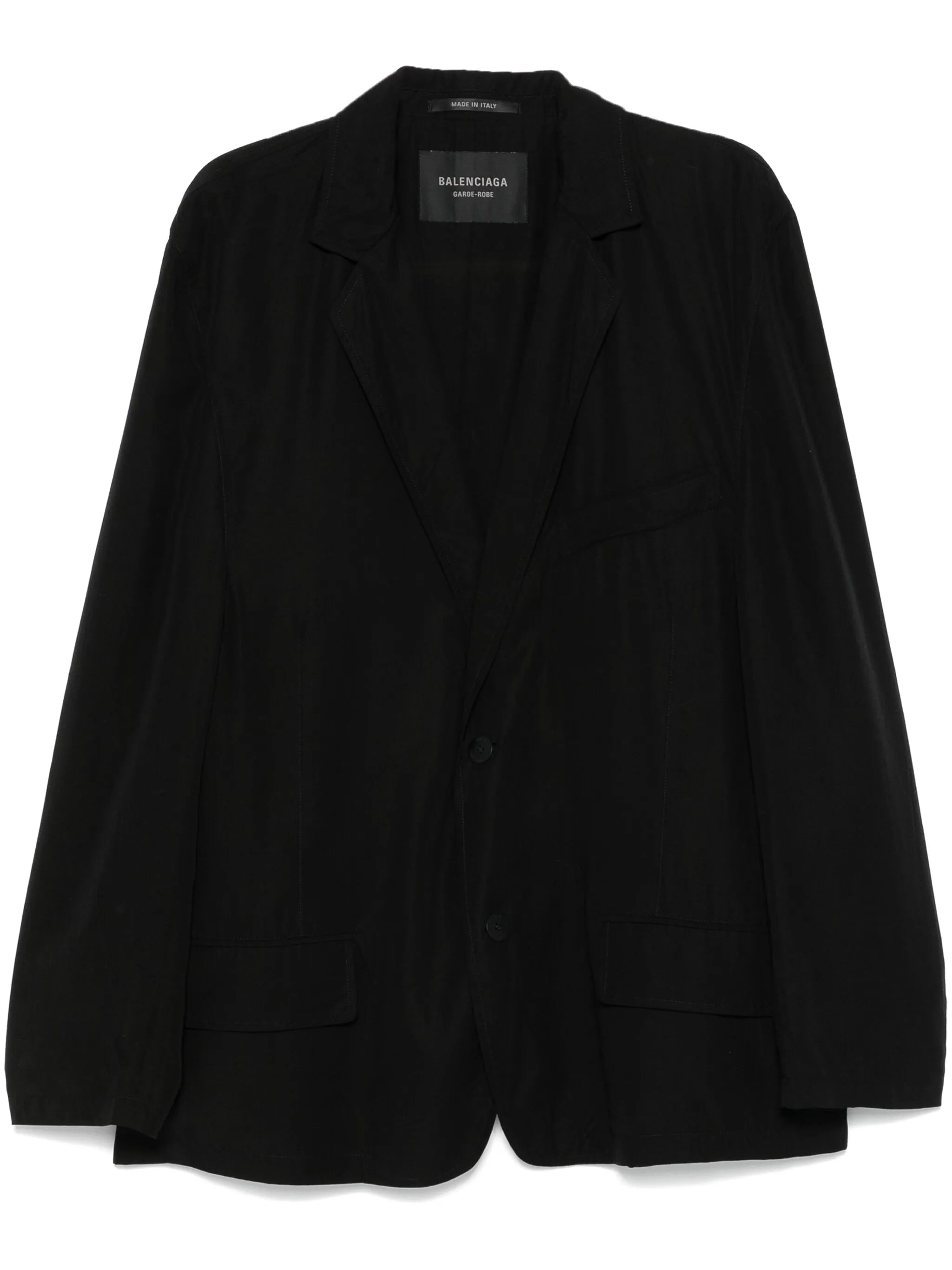 single-breasted blazer