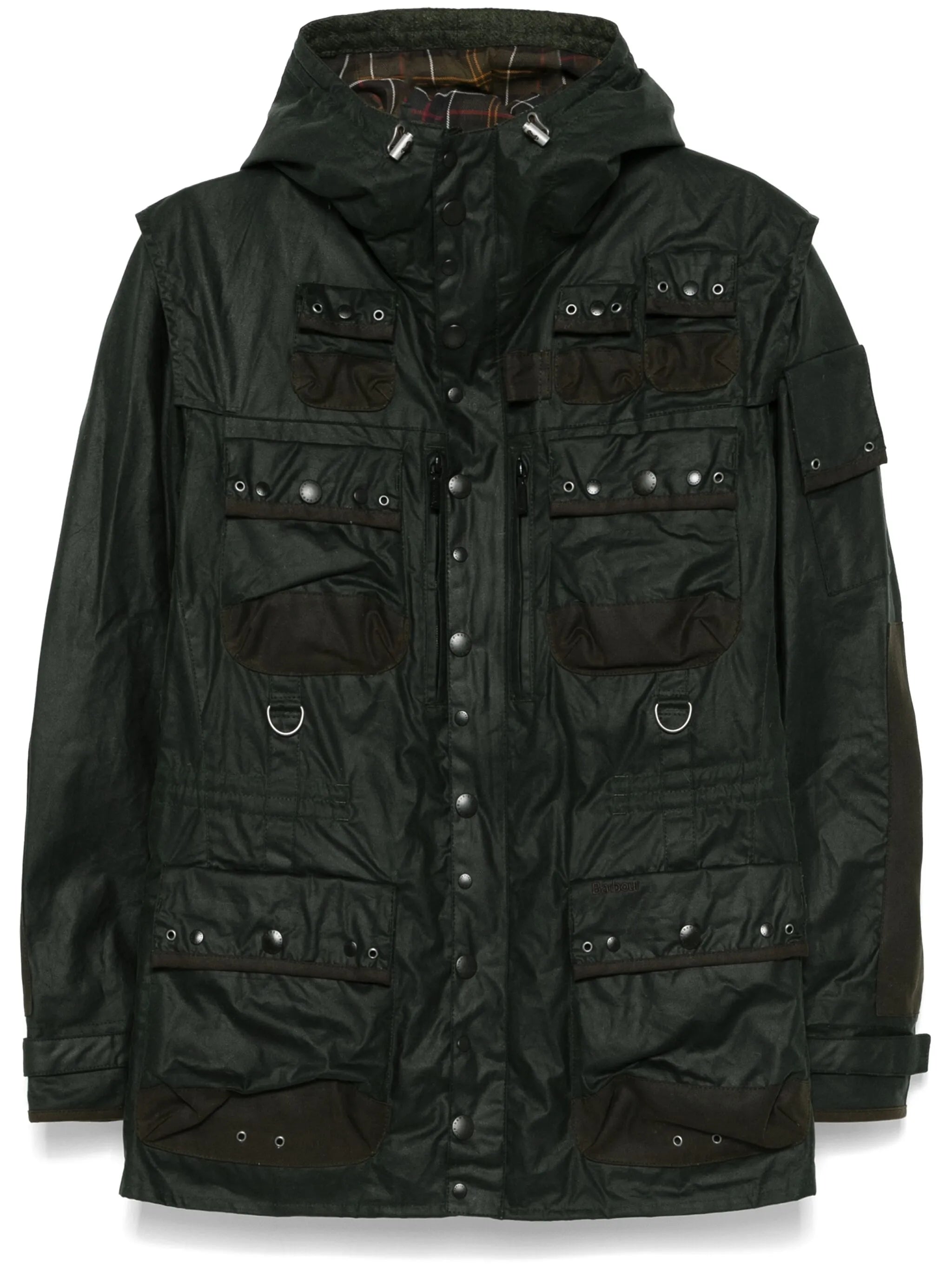x TO KI TO waxed military jacket