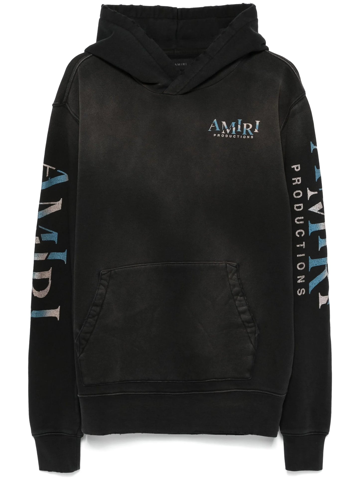 logo-print hoodie