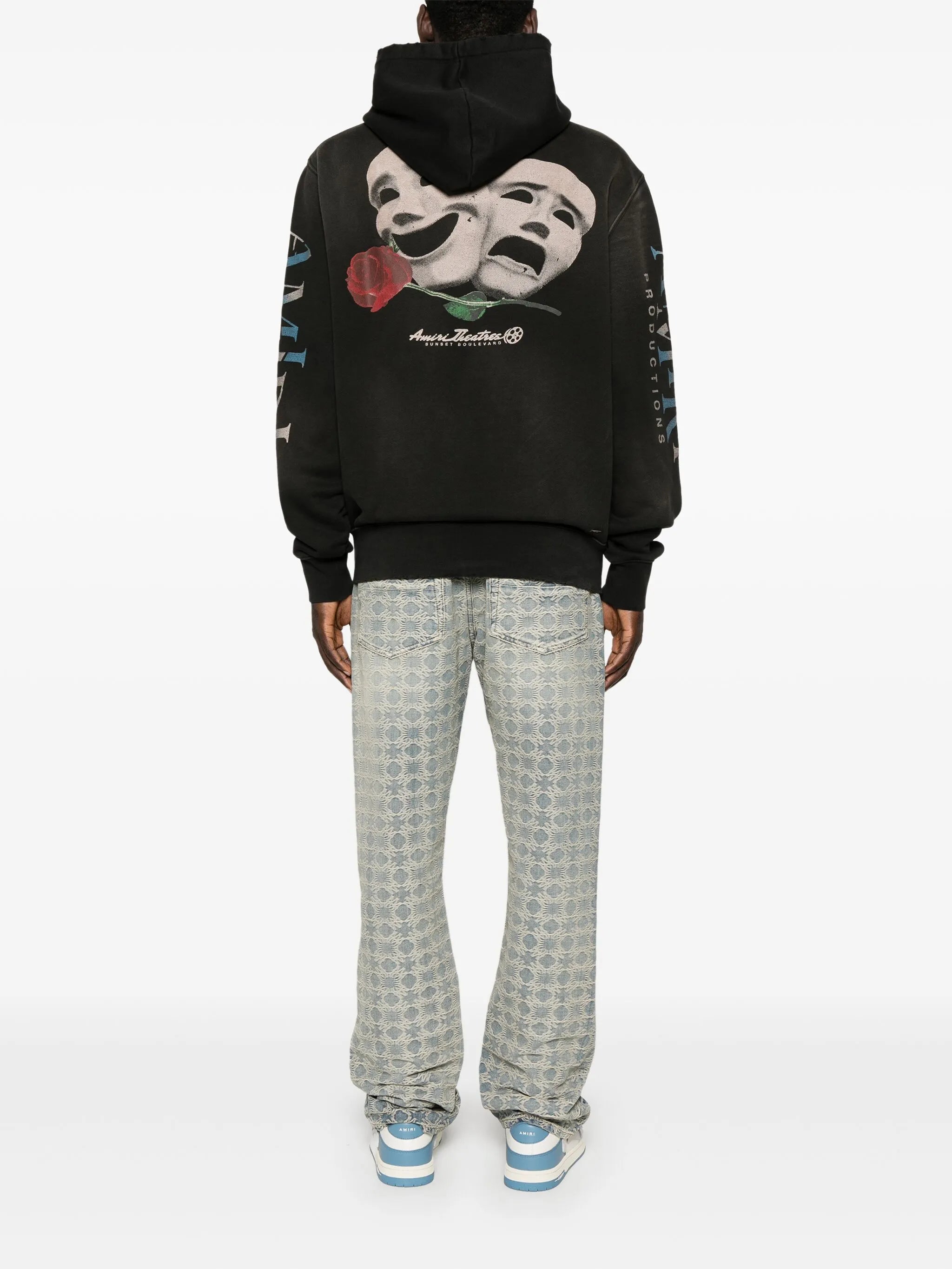 logo-print hoodie