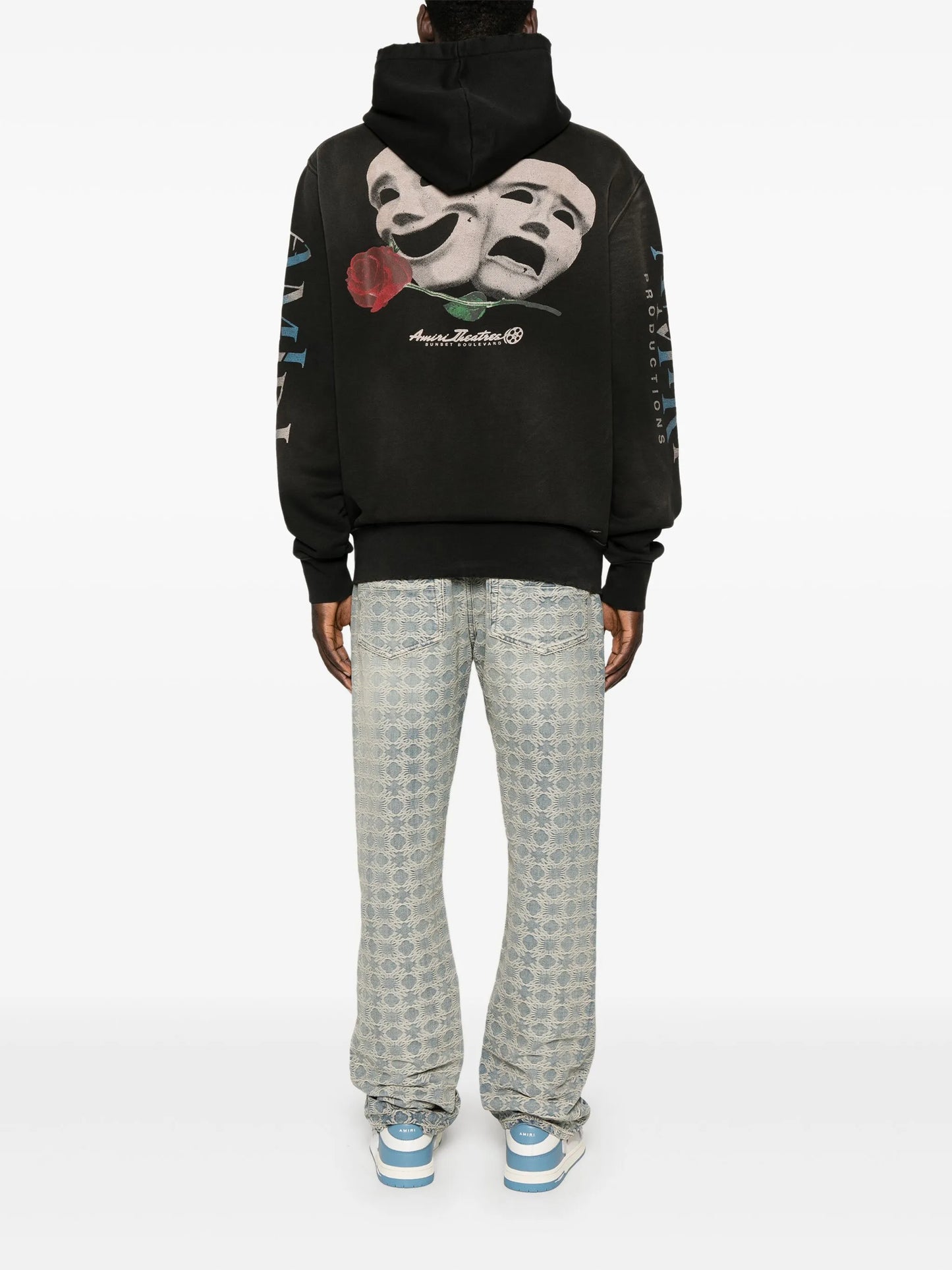 logo-print hoodie