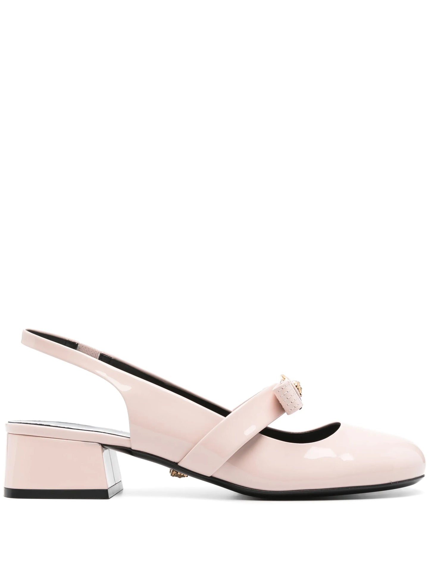 35mm Gianni Ribbon slingback pumps
