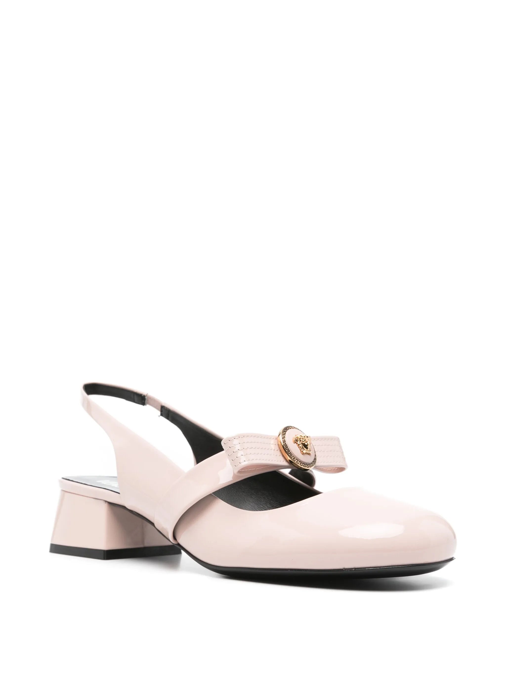 35mm Gianni Ribbon slingback pumps