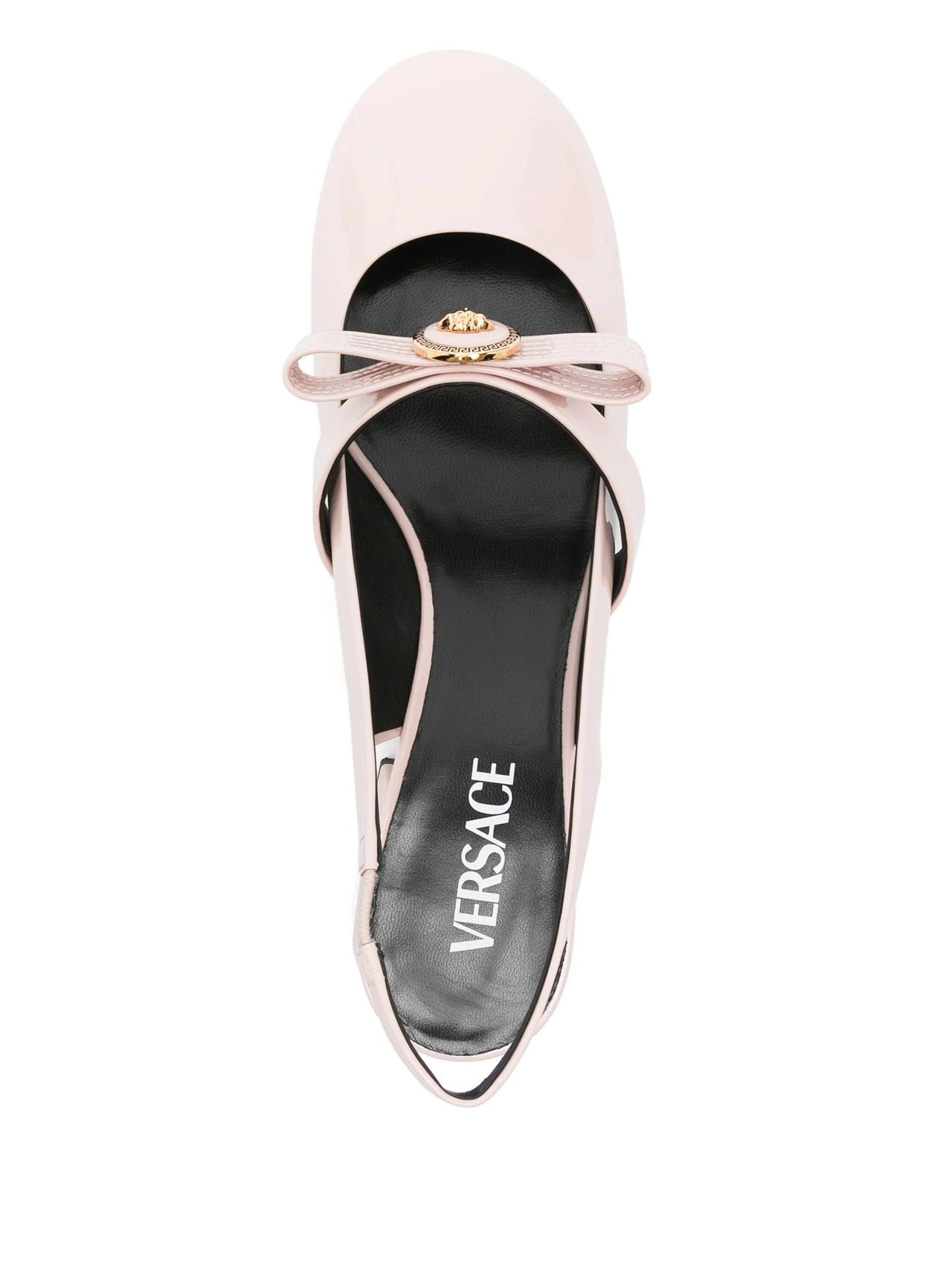 35mm Gianni Ribbon slingback pumps